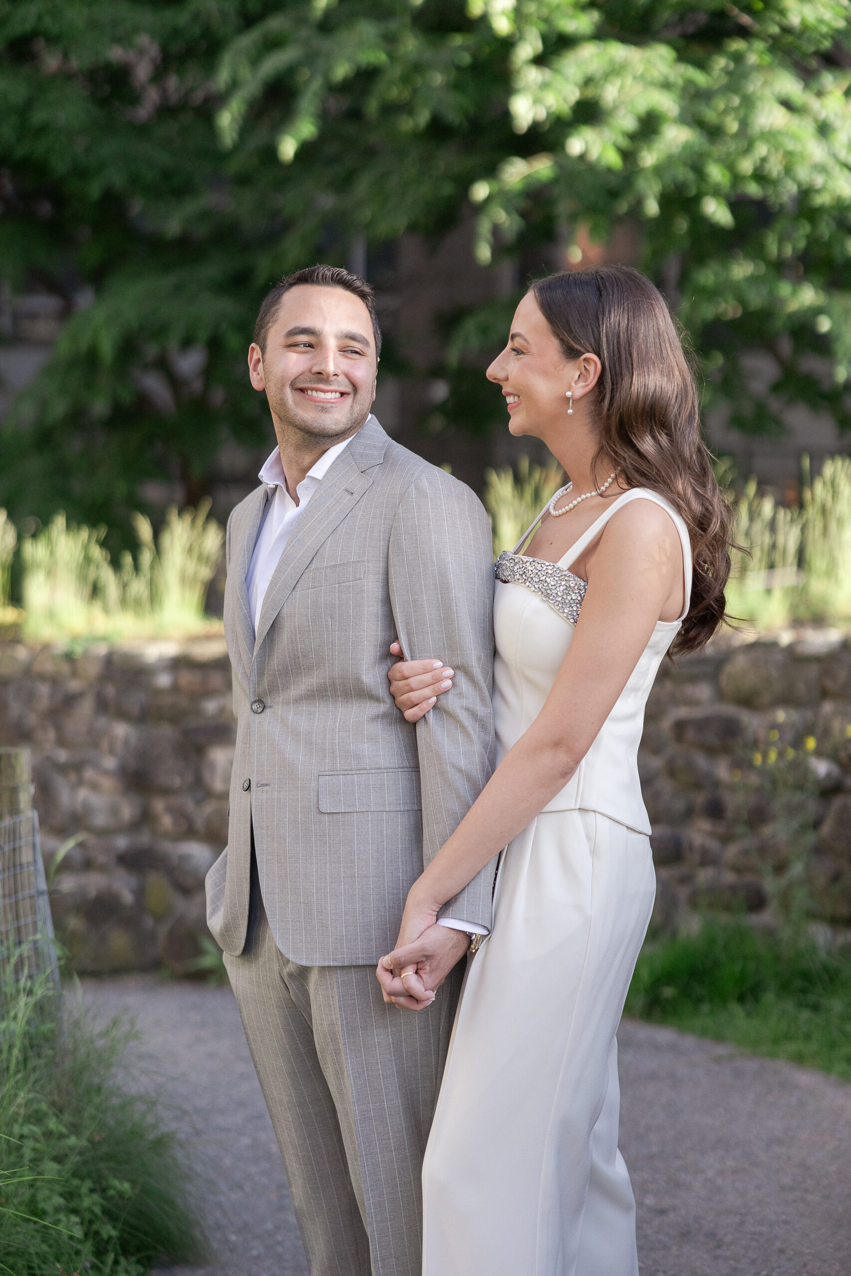 NYC couples photo in Tribeca