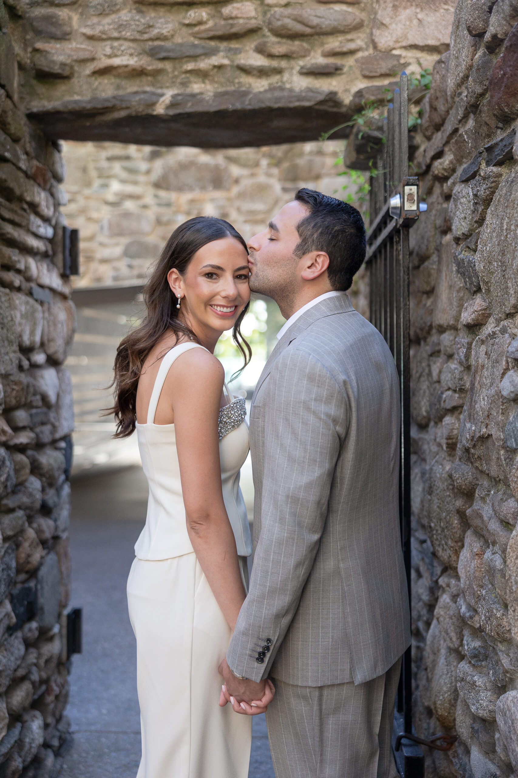 NYC couples photo in Tribeca
