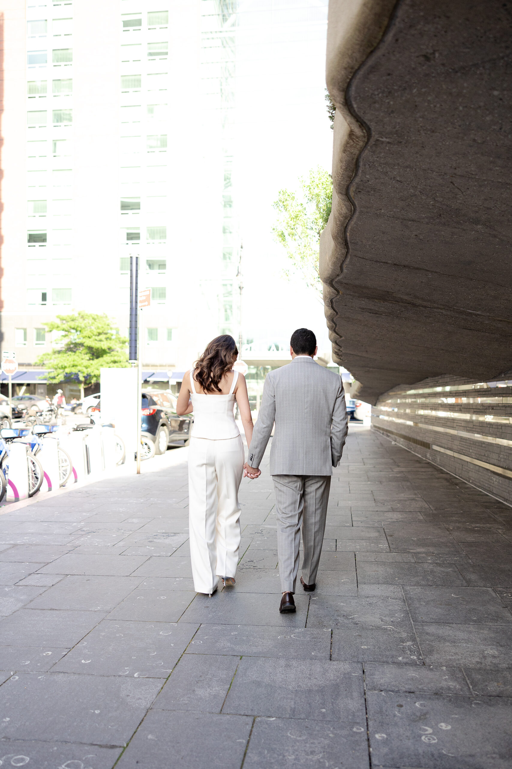 Engagement Session in New York City Tribeca