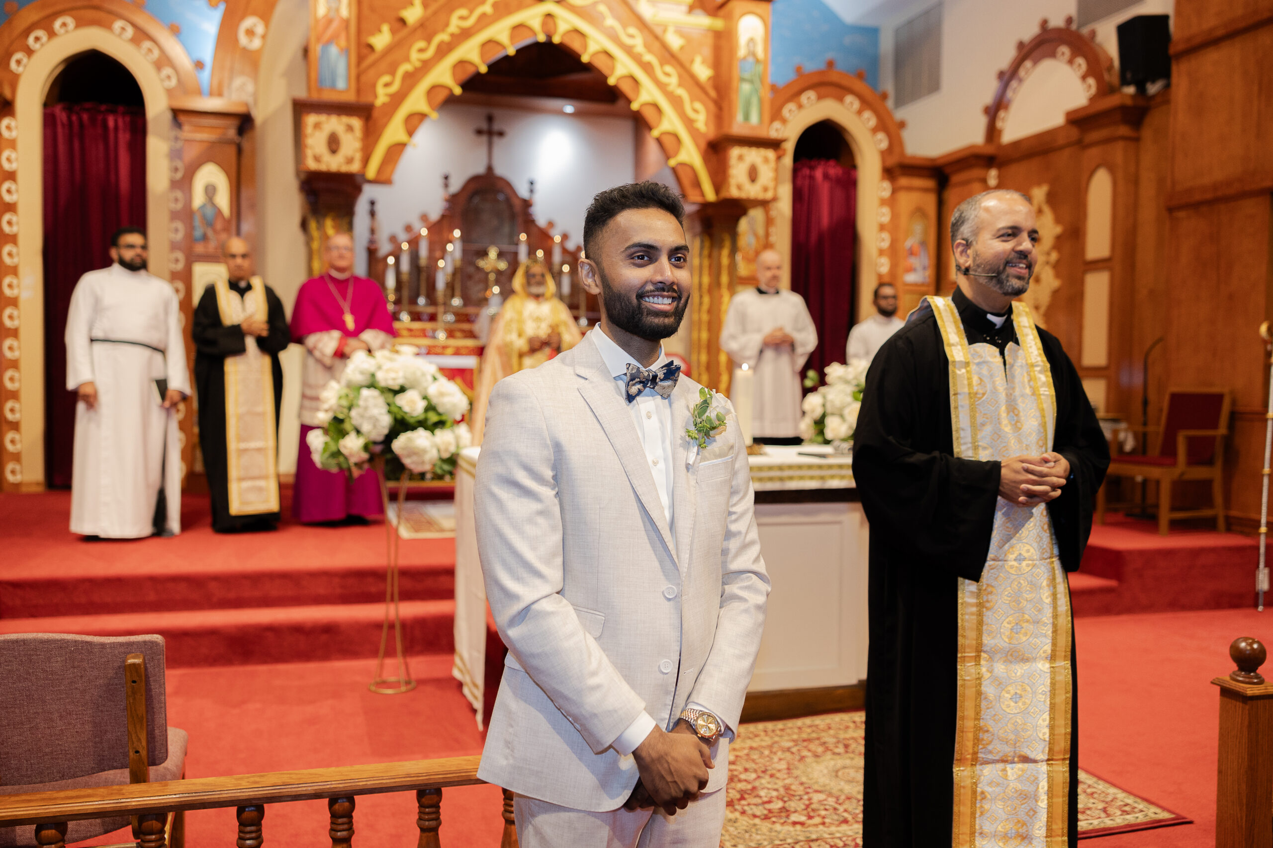 NY Catholic Indian Wedding Ceremony