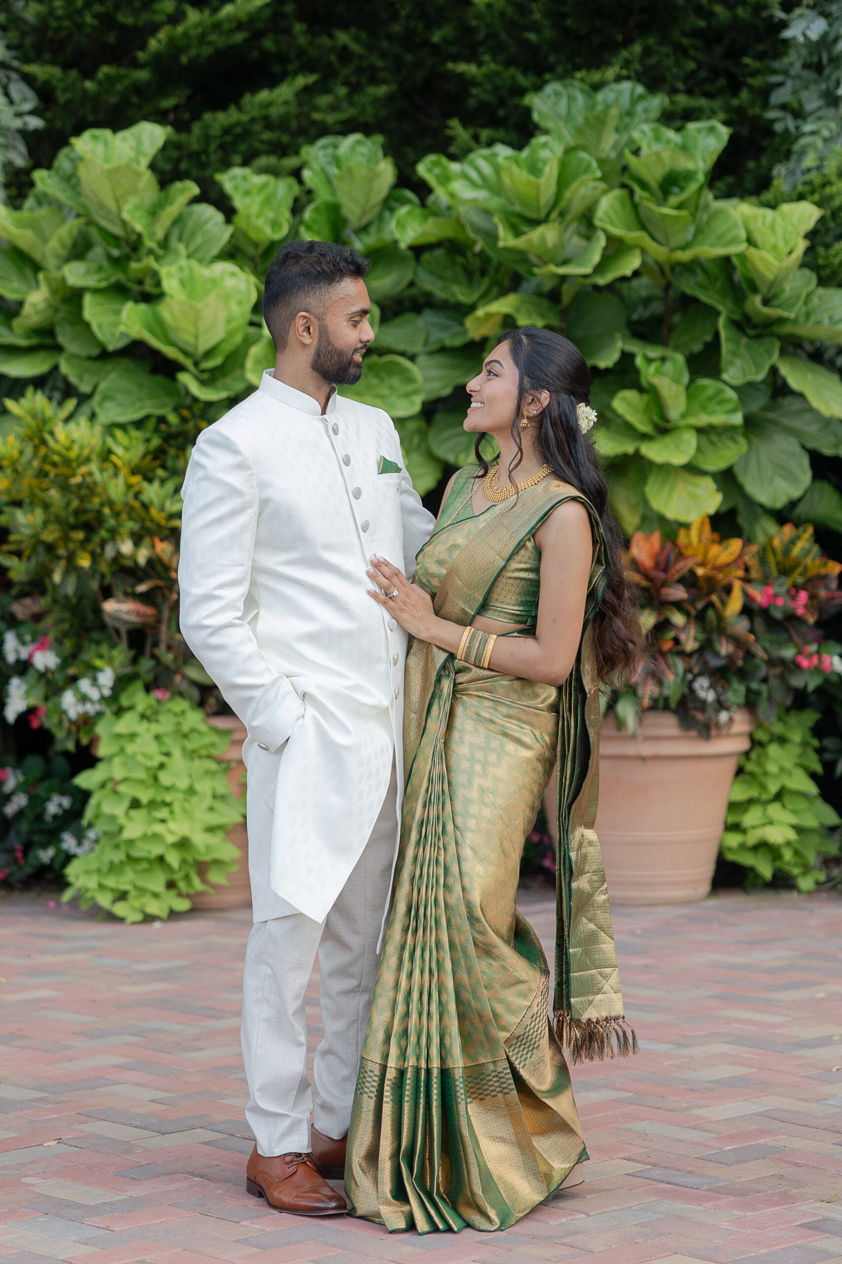 Bride and groom portraits