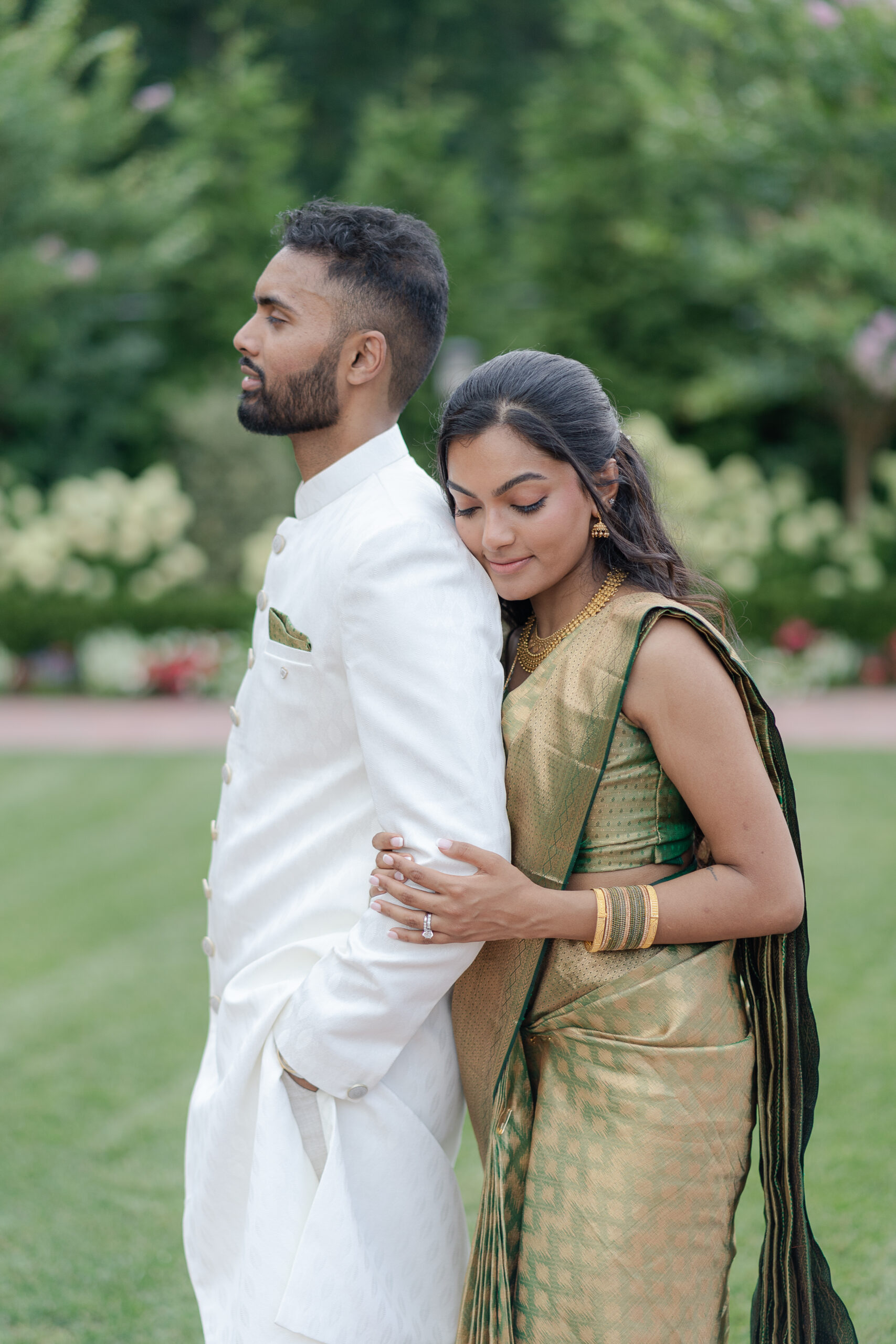 Wedding portraits at Crest Hollow Country Club