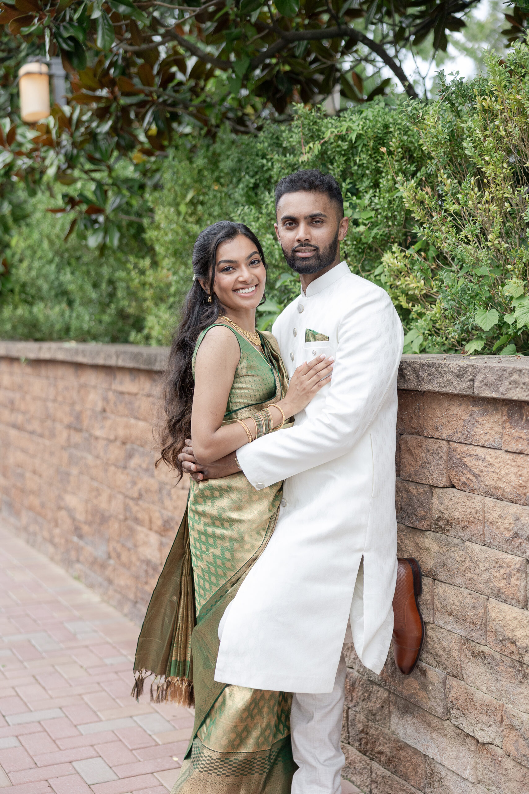 Bride and groom at Crest Hollow Country Club