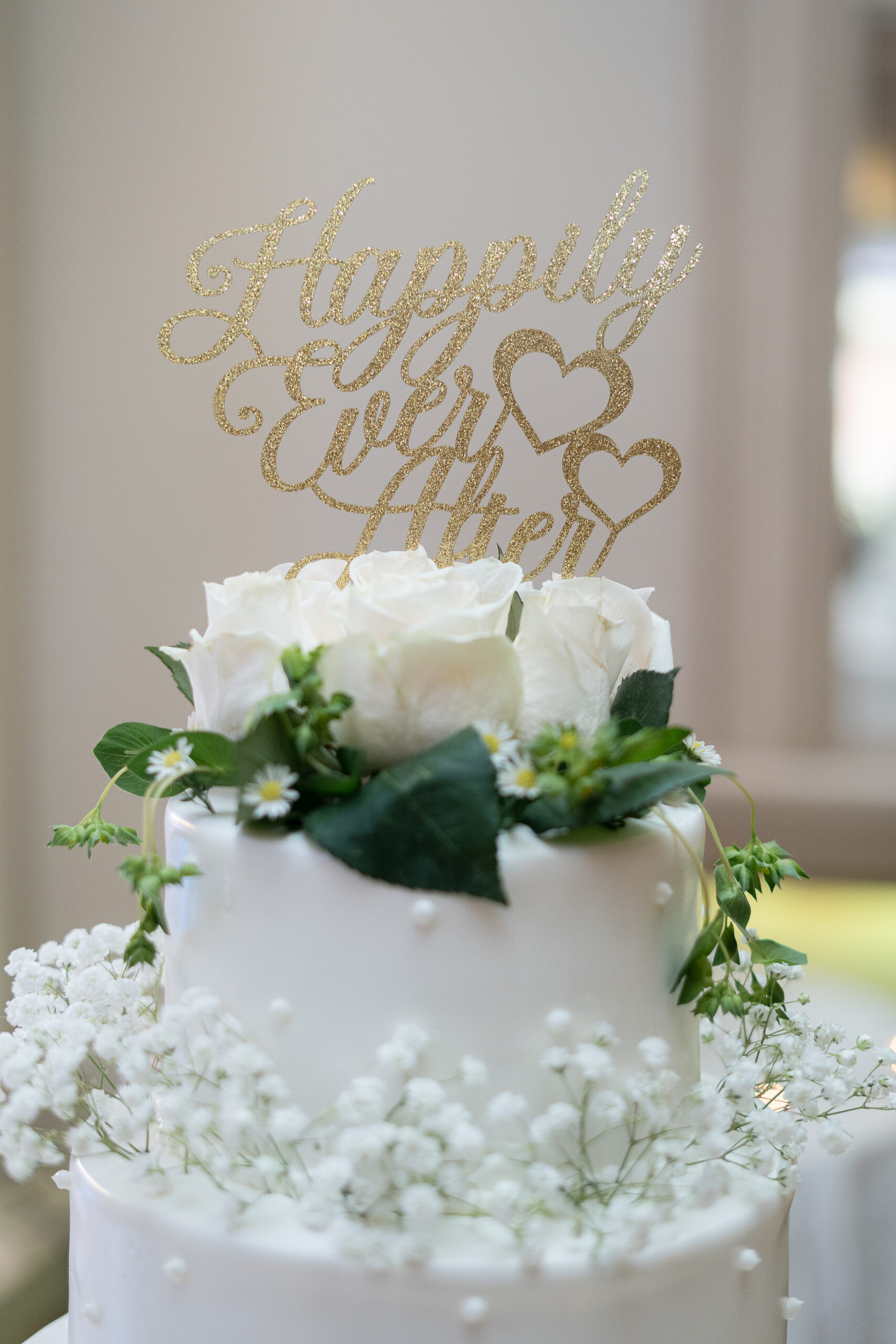 Wedding Cake for Crest Hollow Country Club Reception