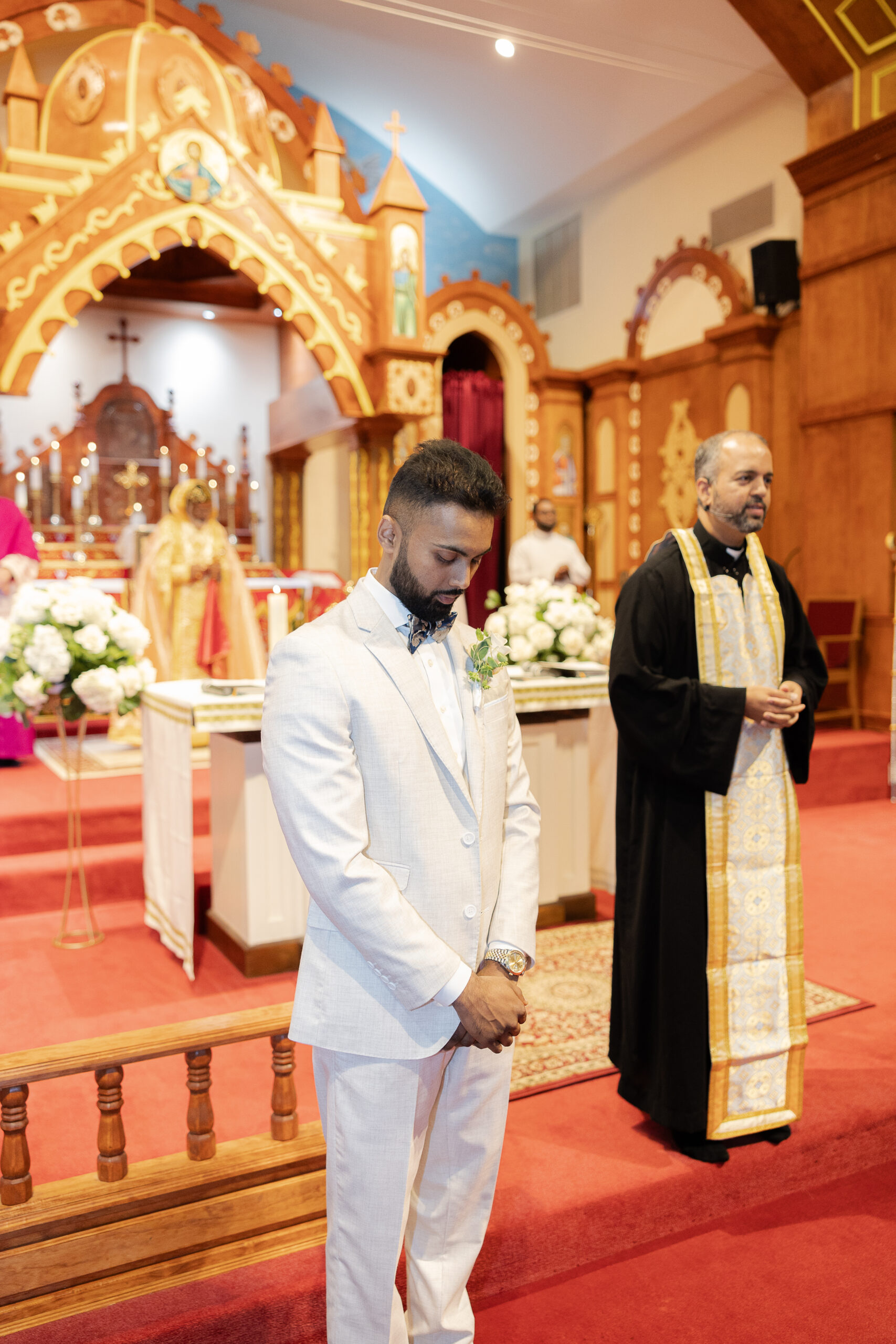 NY Catholic Indian Wedding Ceremony