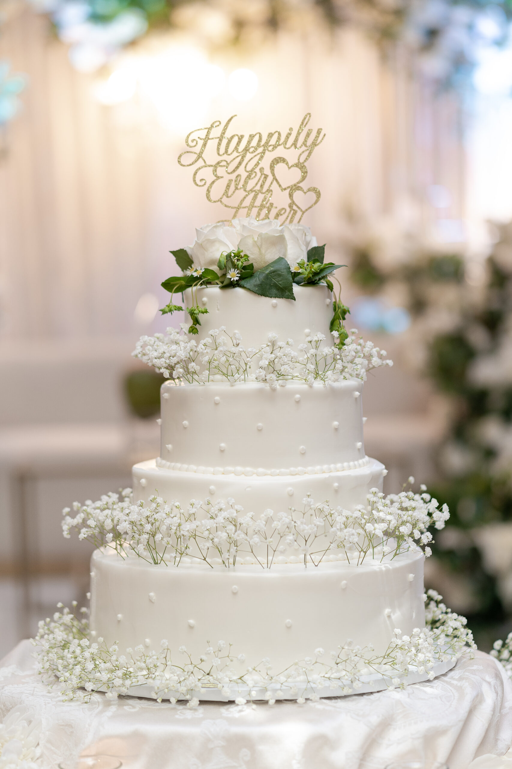 Wedding cake at Indian wedding