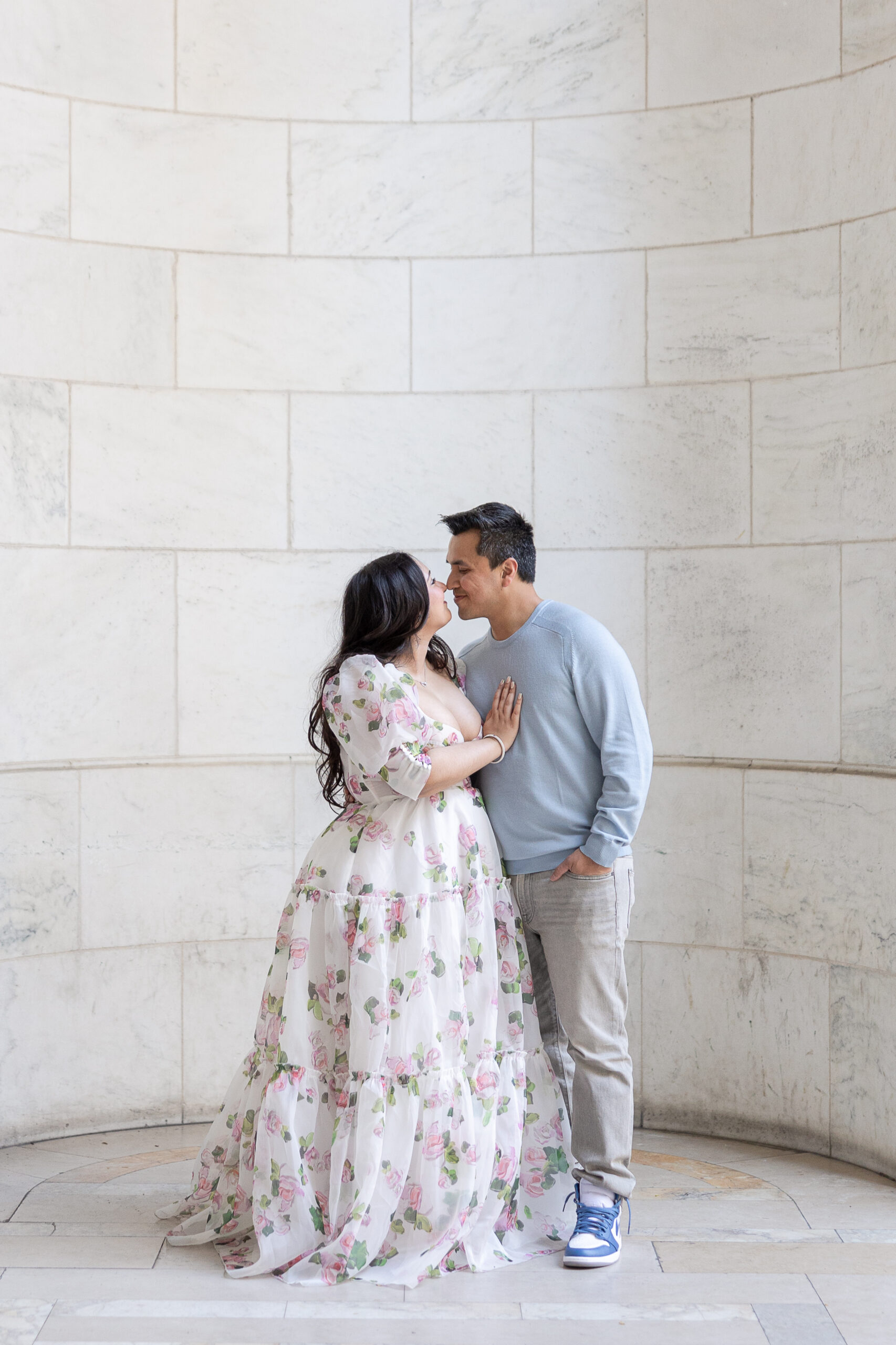 New York City Public Library Couple Photos