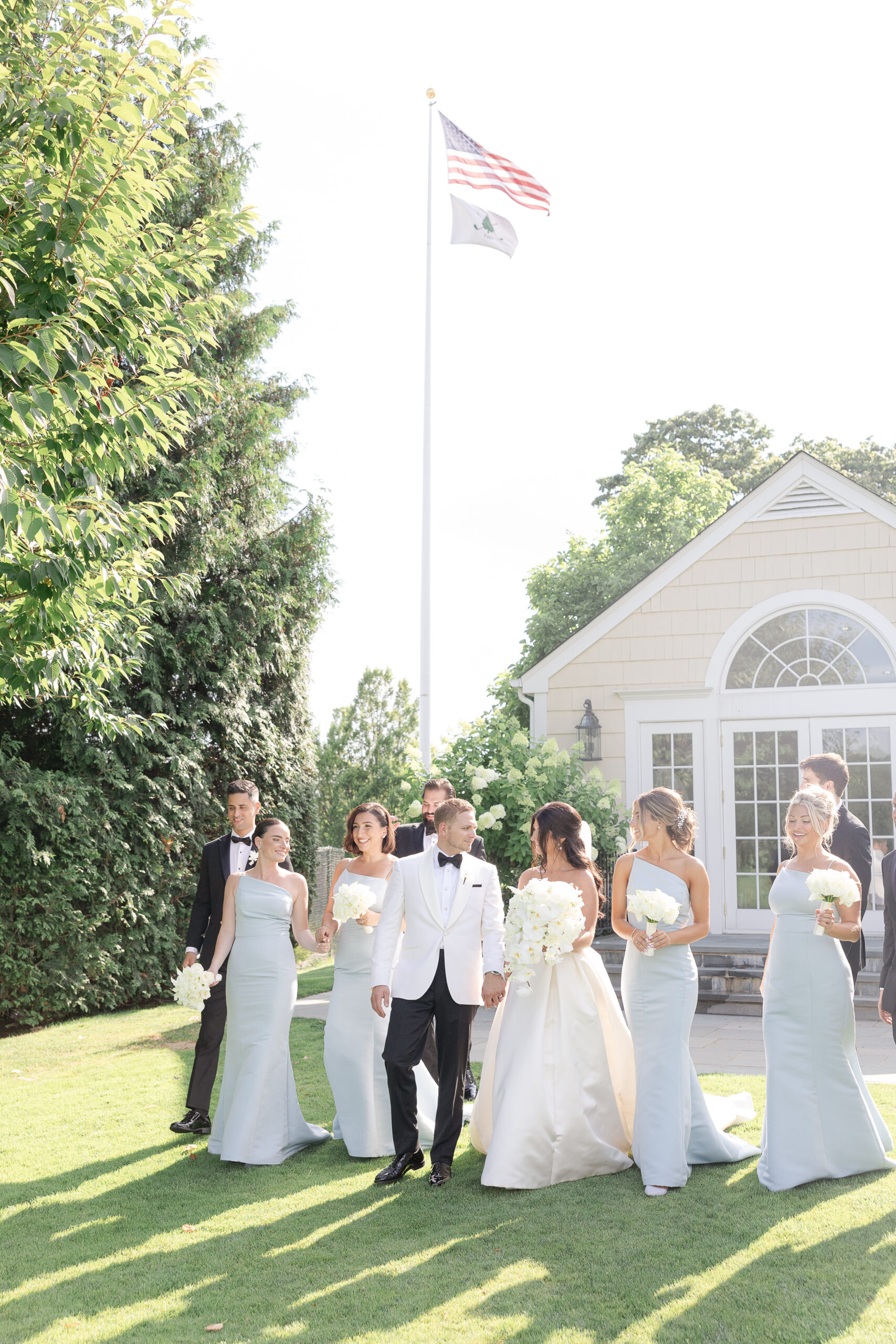 Wedding party at North Hempstead Country Club