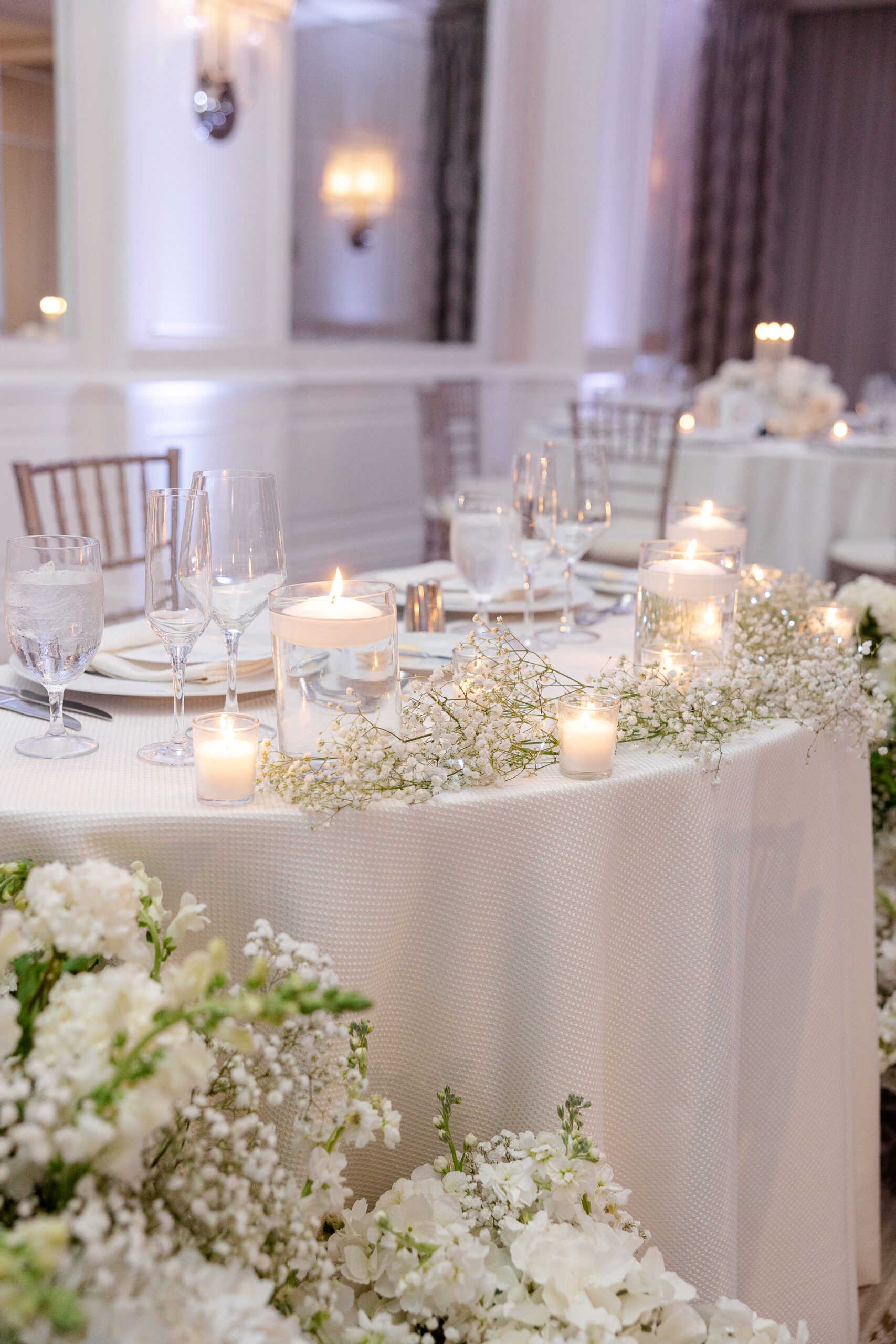 Edgewood Country Club wedding reception