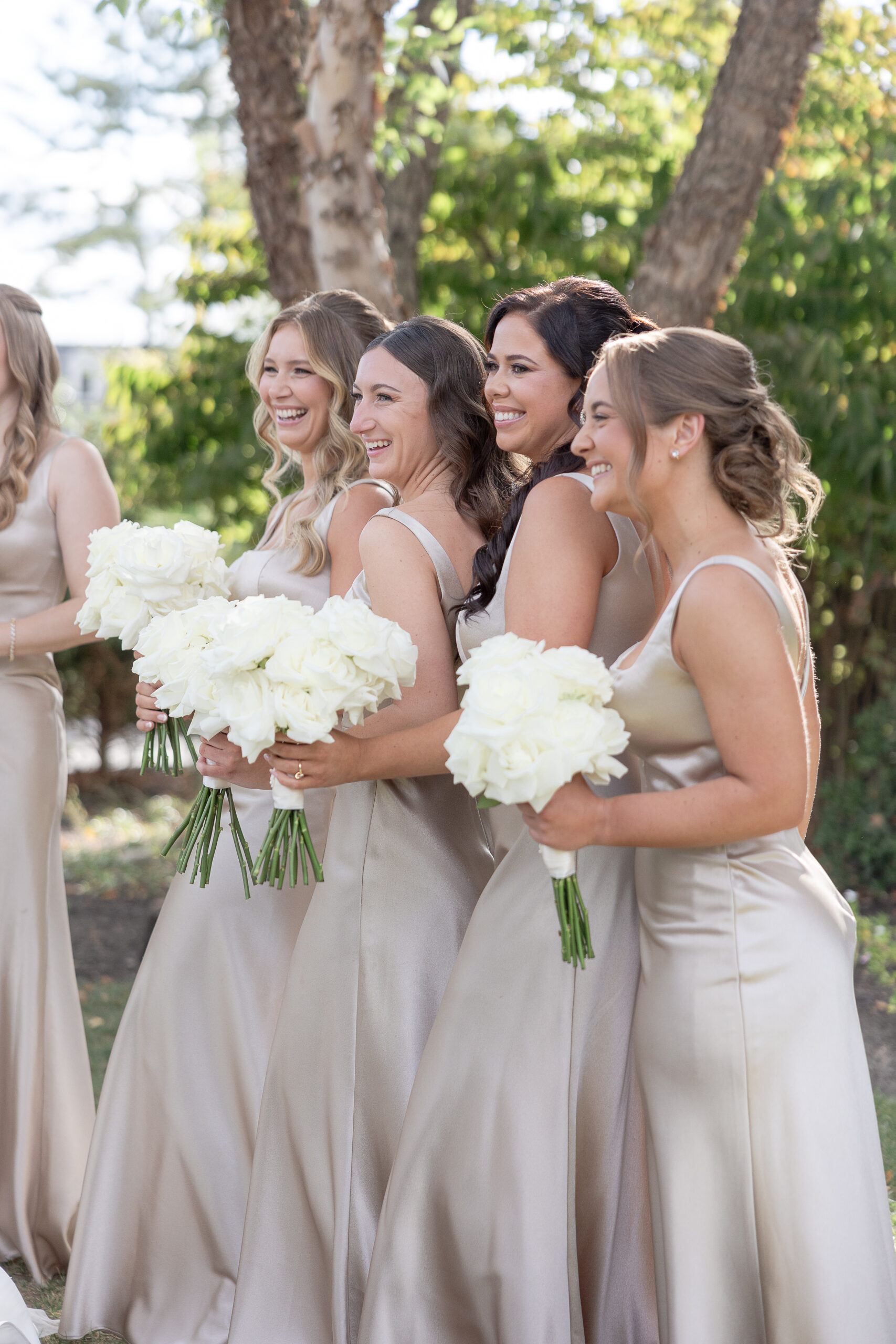 Bridal party at Edgewood Country Club Wedding venue