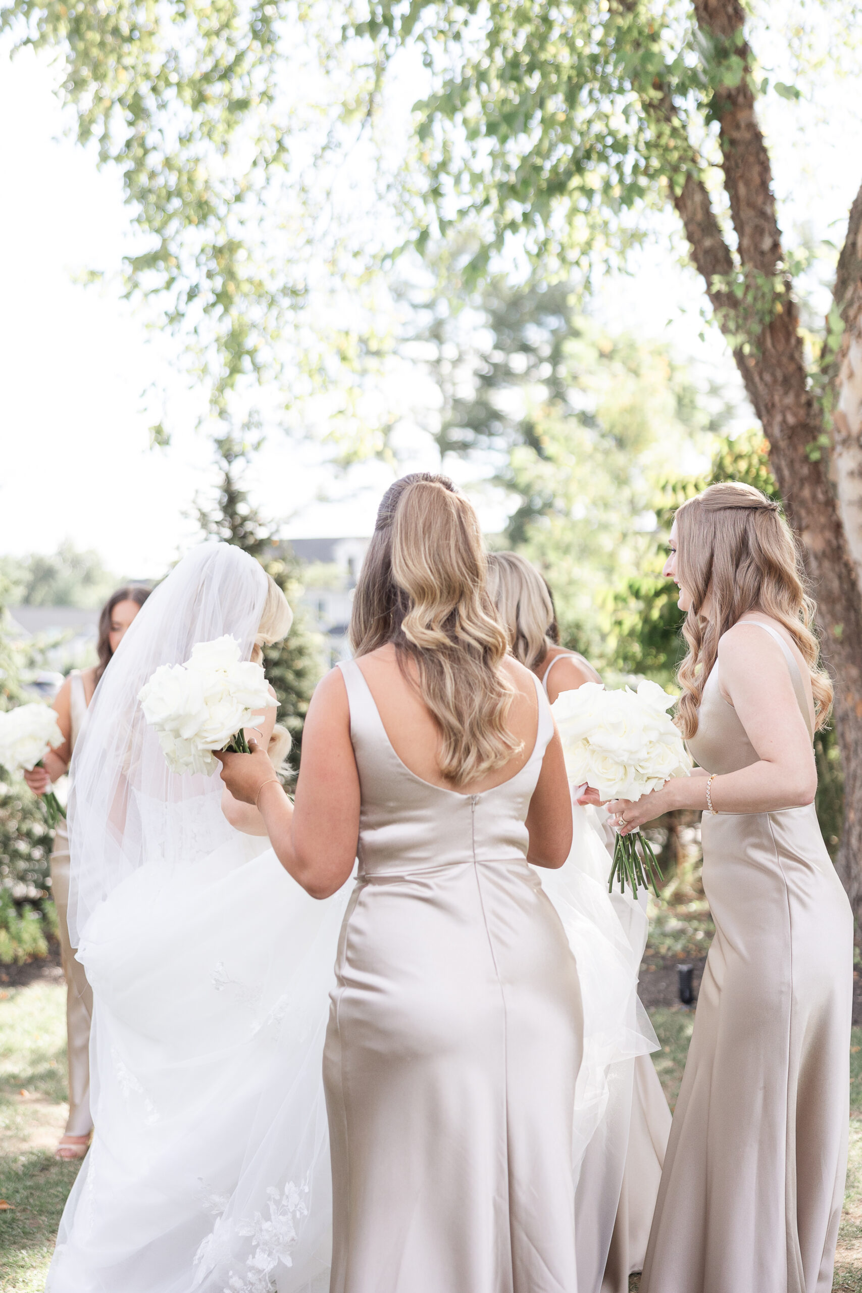 Bridal party at Edgewood Country Club Wedding venue
