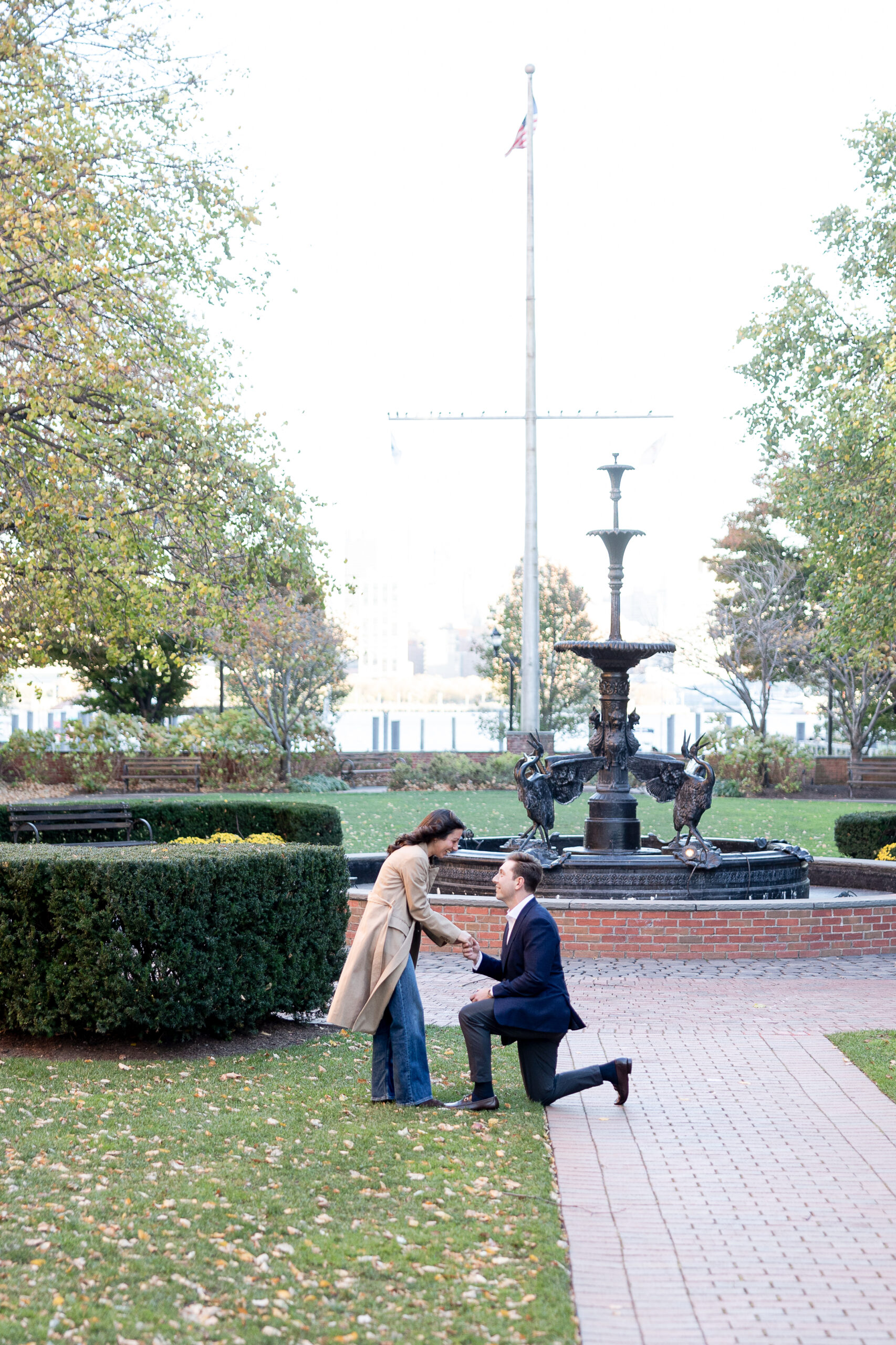 Hoboken NJ proposal at park