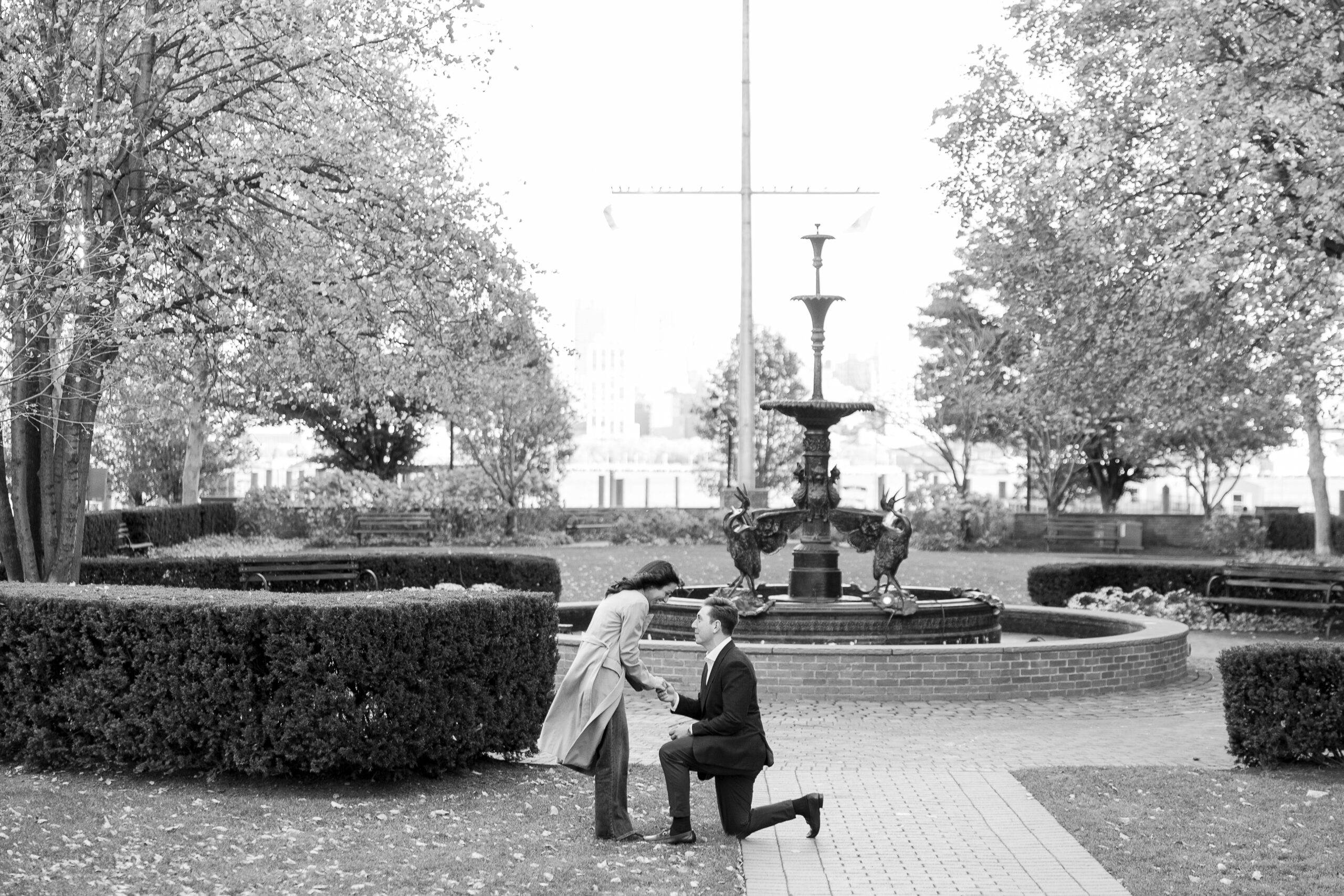 Hoboken NJ proposal at park