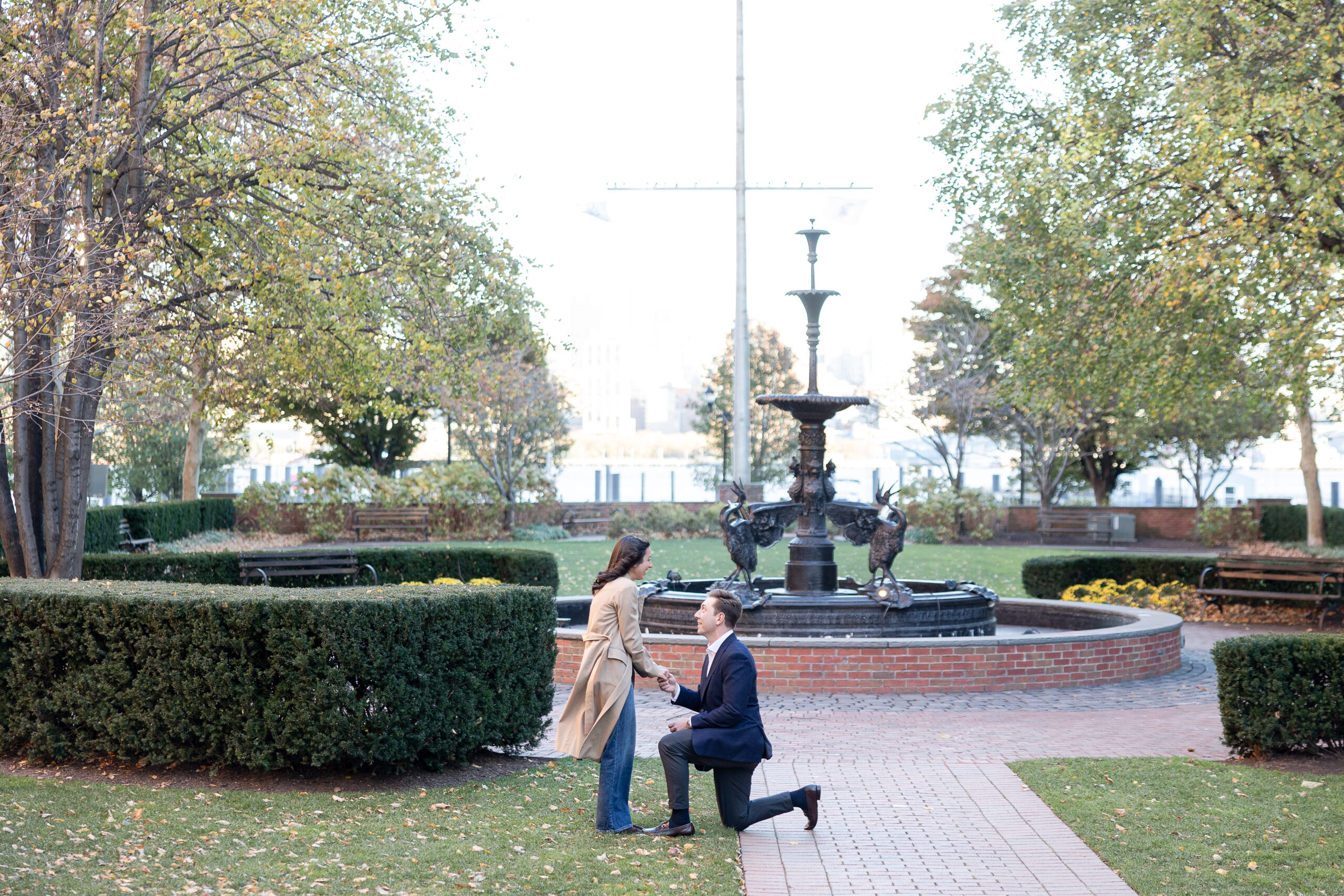 Hoboken NJ proposal at park