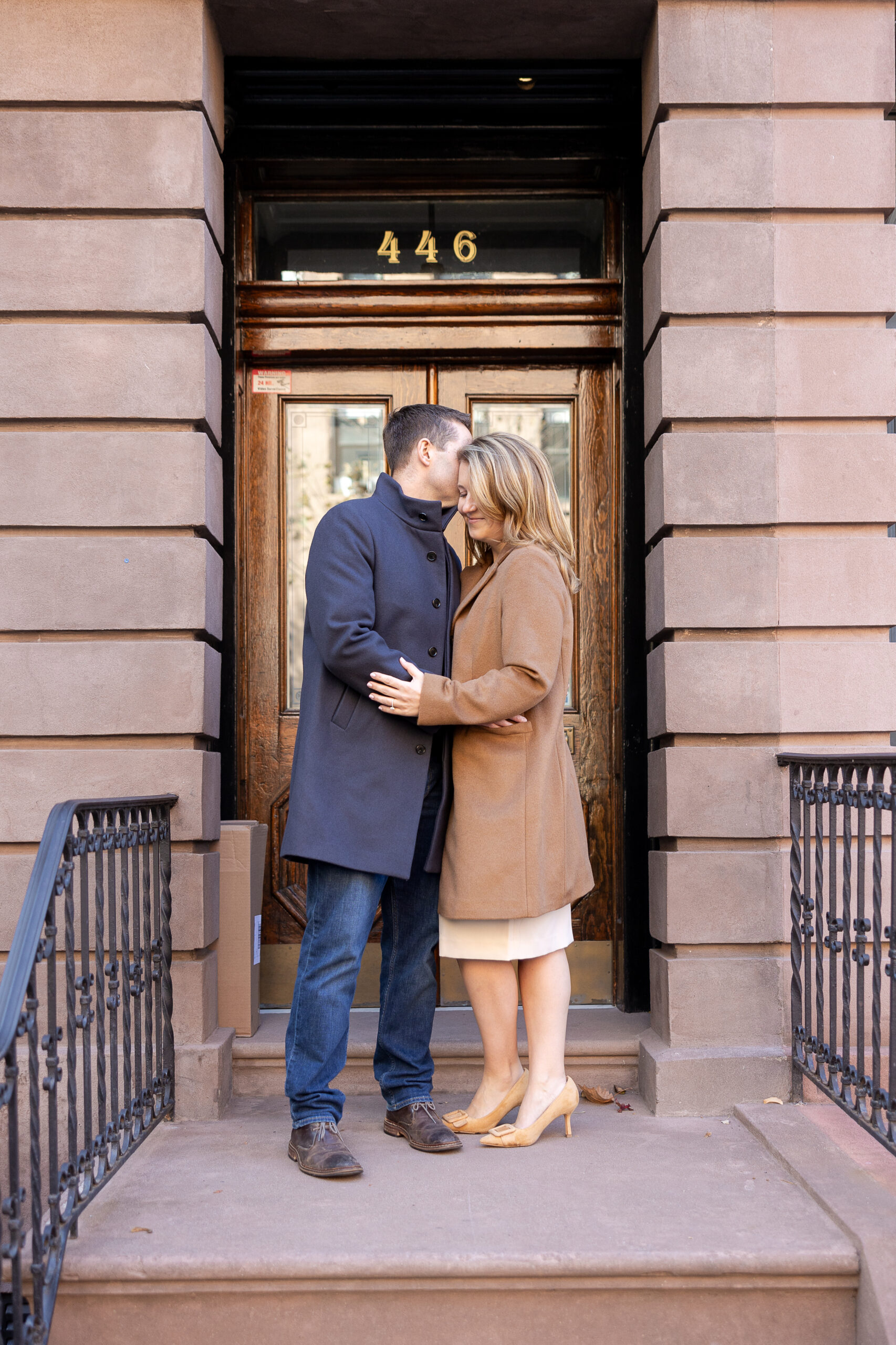Fall Engagement Session in Chelsea Neighborhood