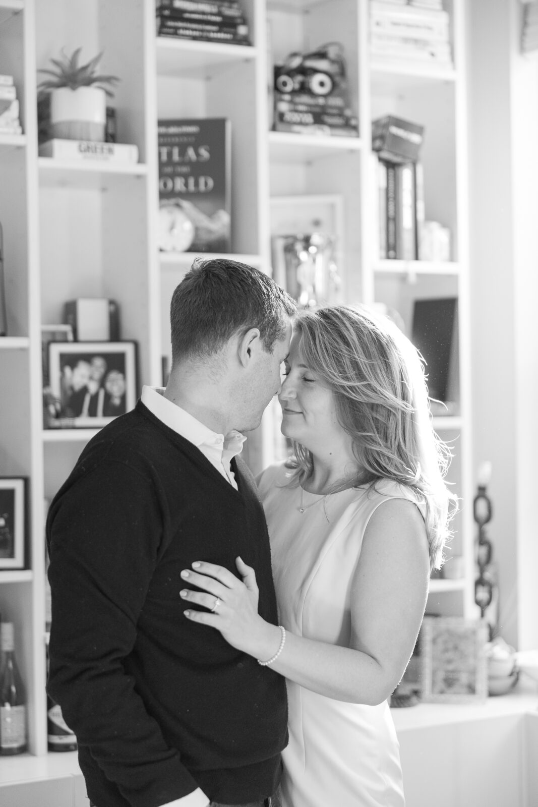 Fall Engagement Session inside Chelsea apartment