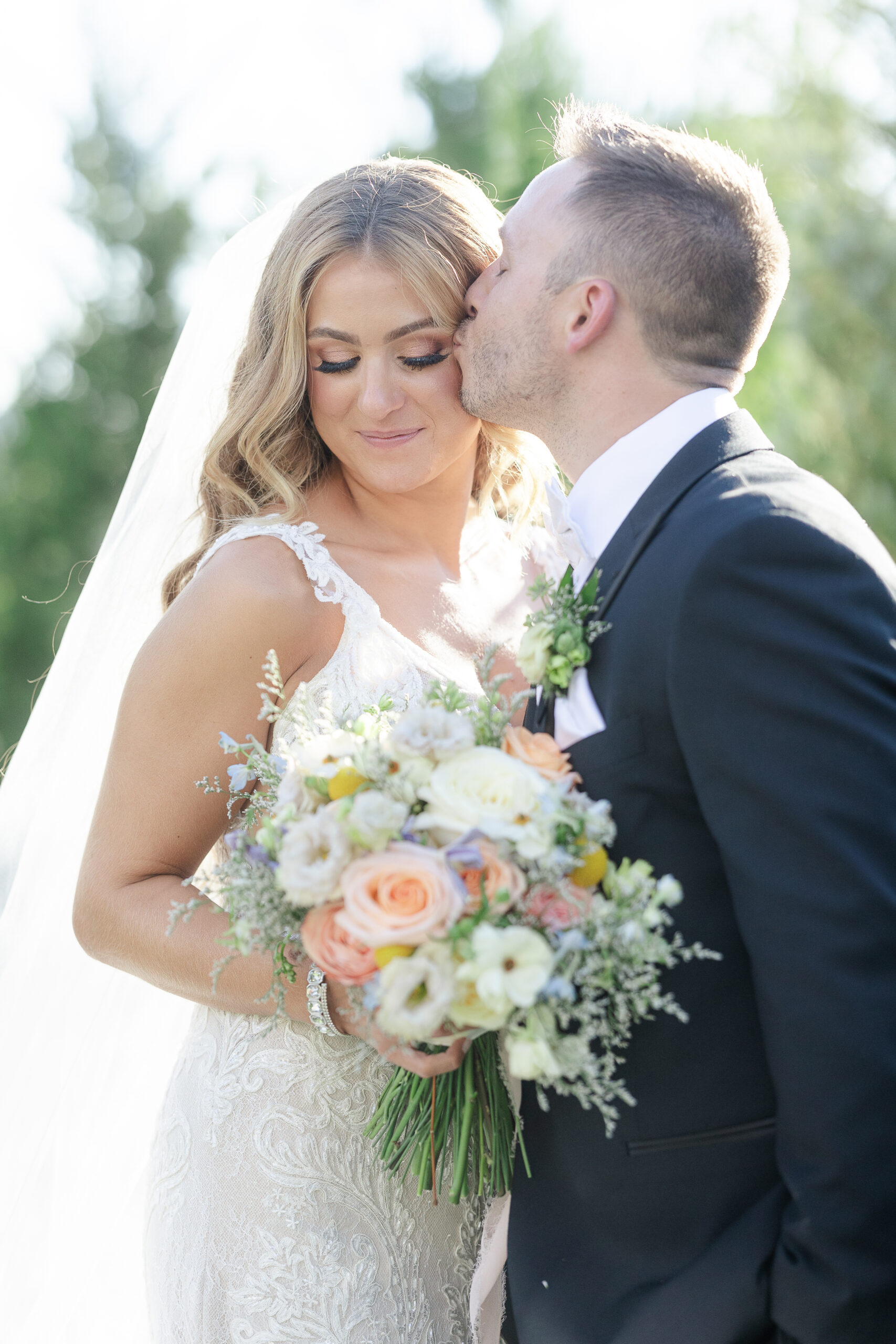 Park Loft Bride and Groom Portraits