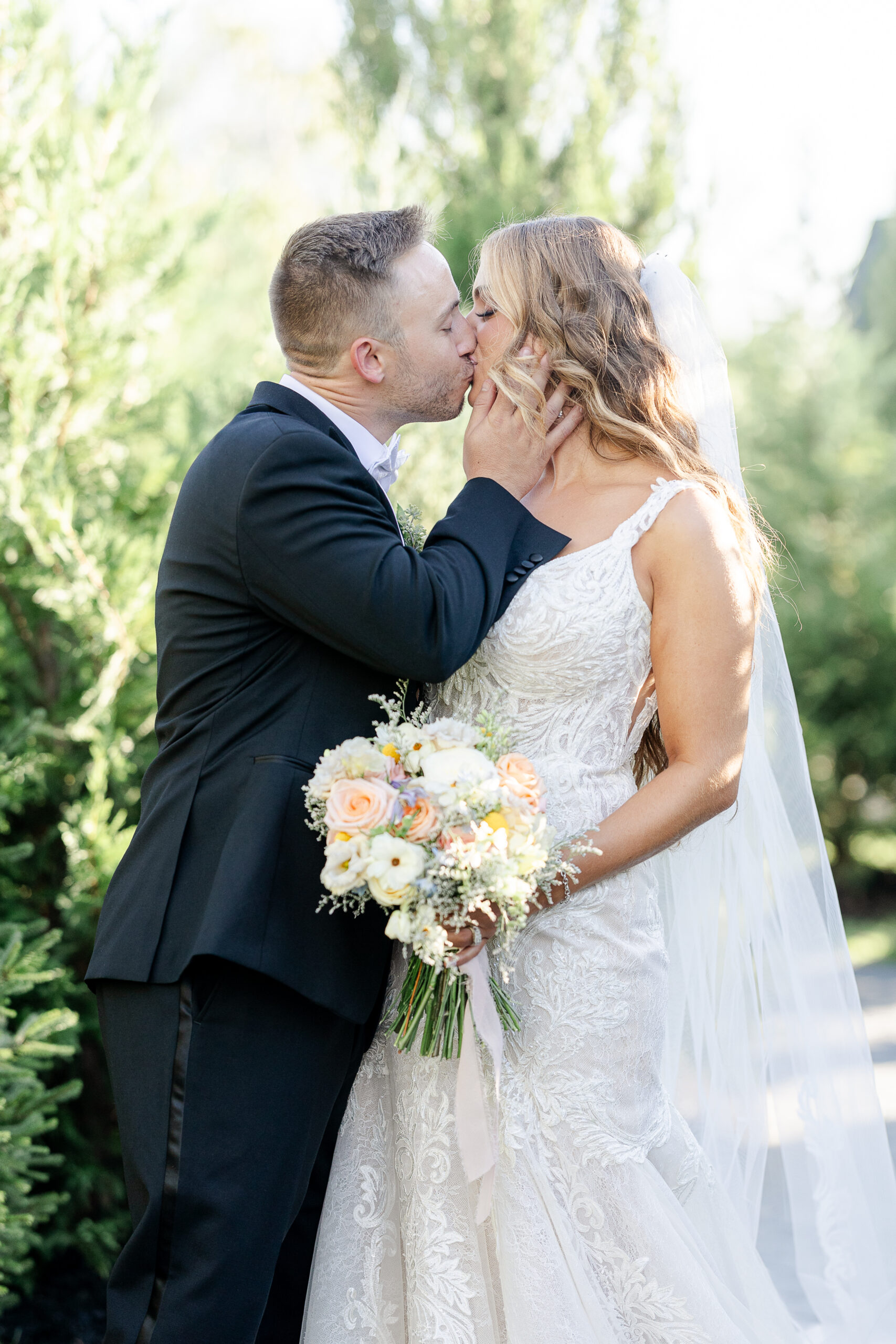 Park Loft Bride and Groom Portraits
