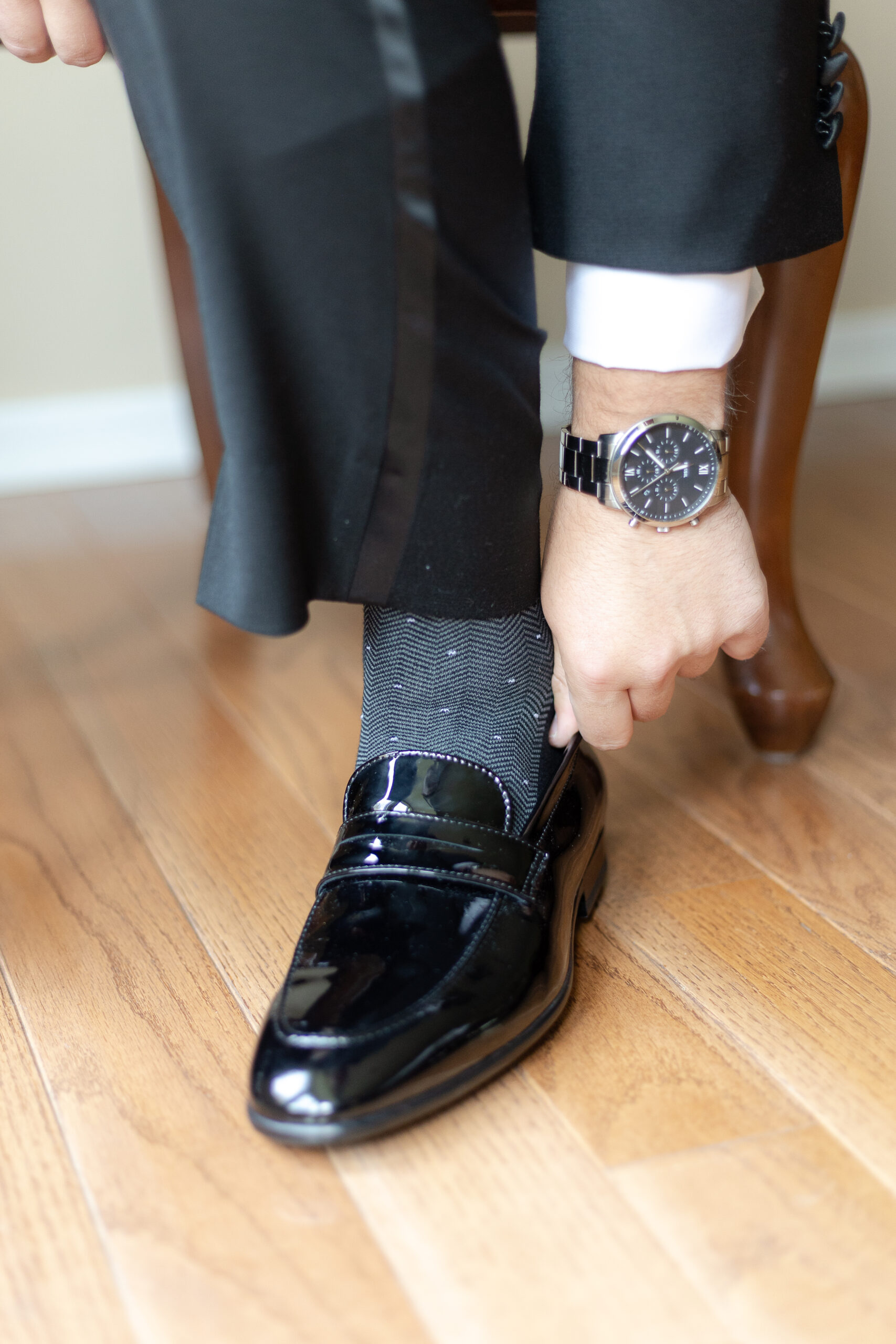 Oceanport NJ Groom watch details