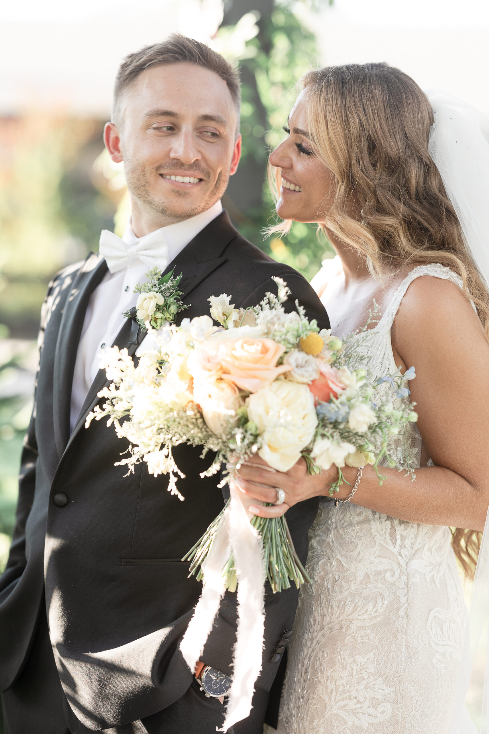 Park Loft Bride and Groom Portraits