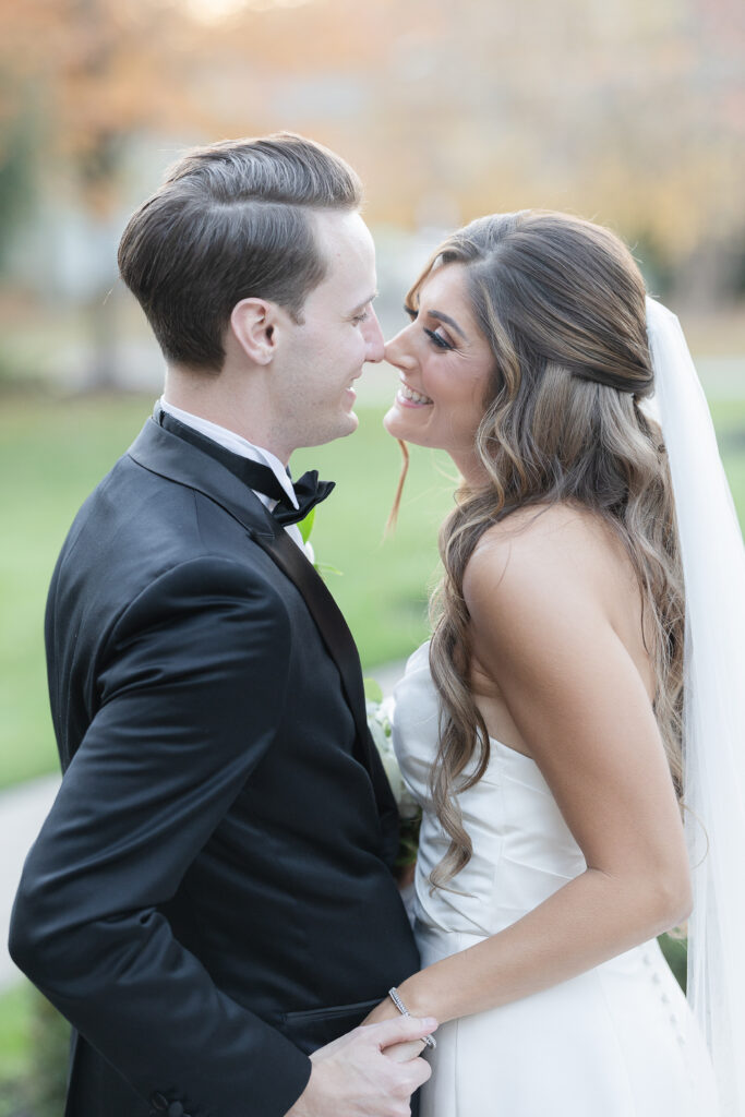 Bride and Groom Wedding Portraits at The Grove
