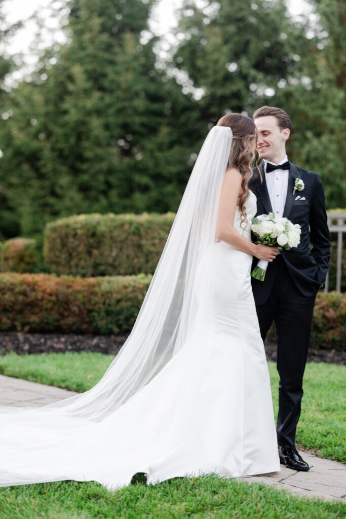 Bride and Groom Wedding Portraits at The Grove