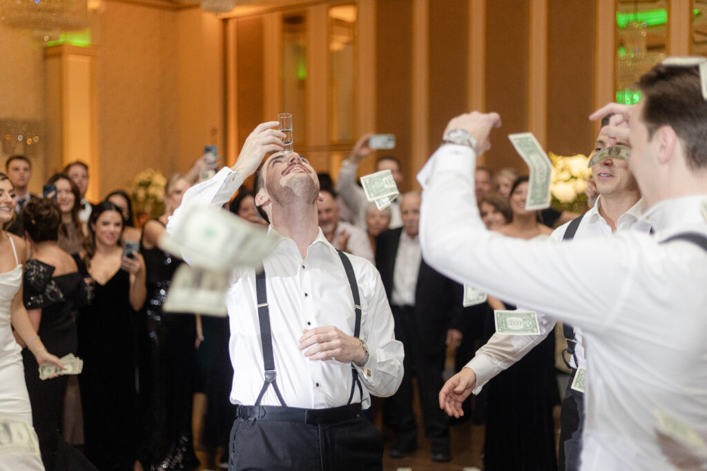 Greek dance during reception