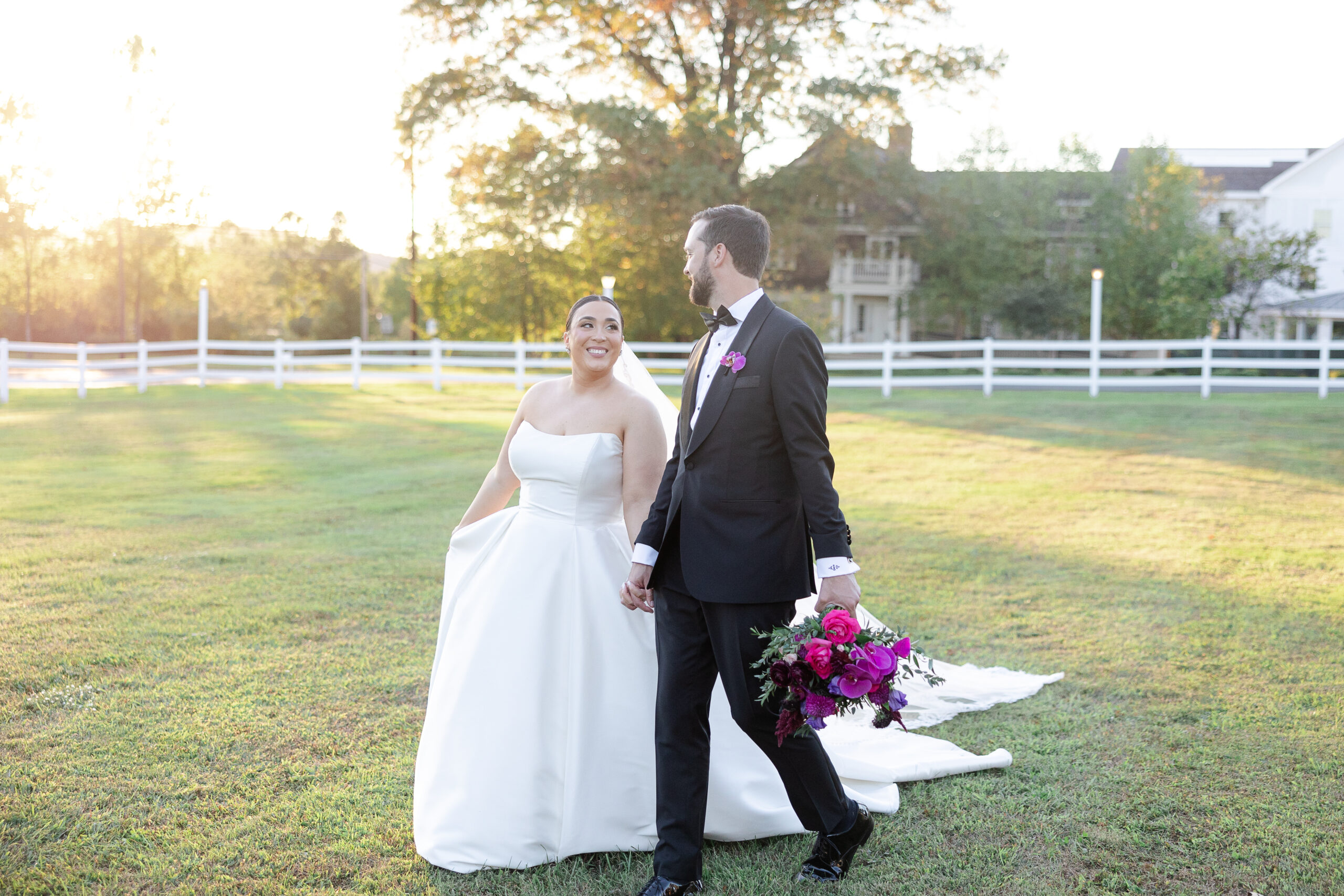 Sunset photos at The Ryland Inn