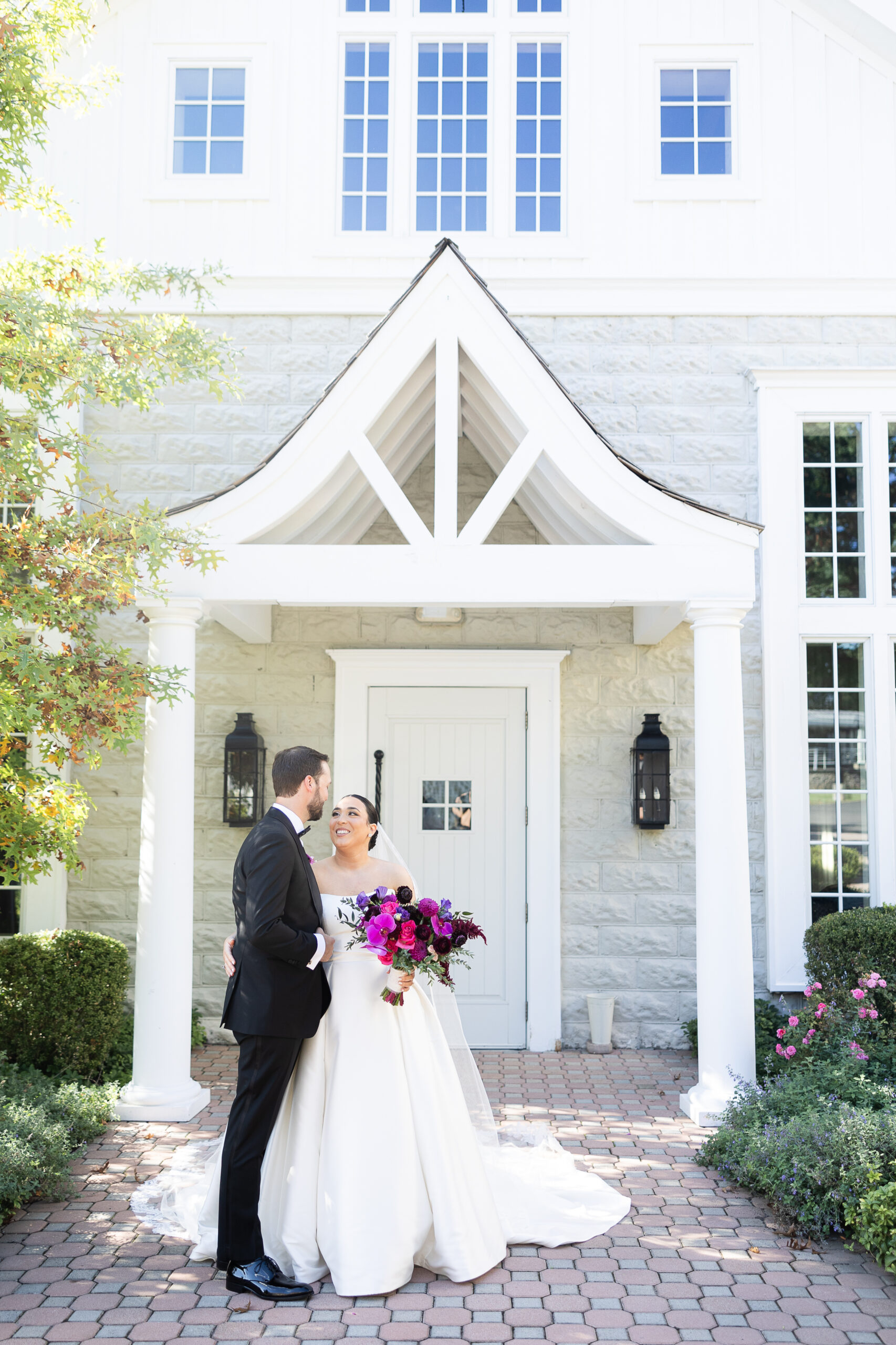 Ryland Inn Bride and Groom