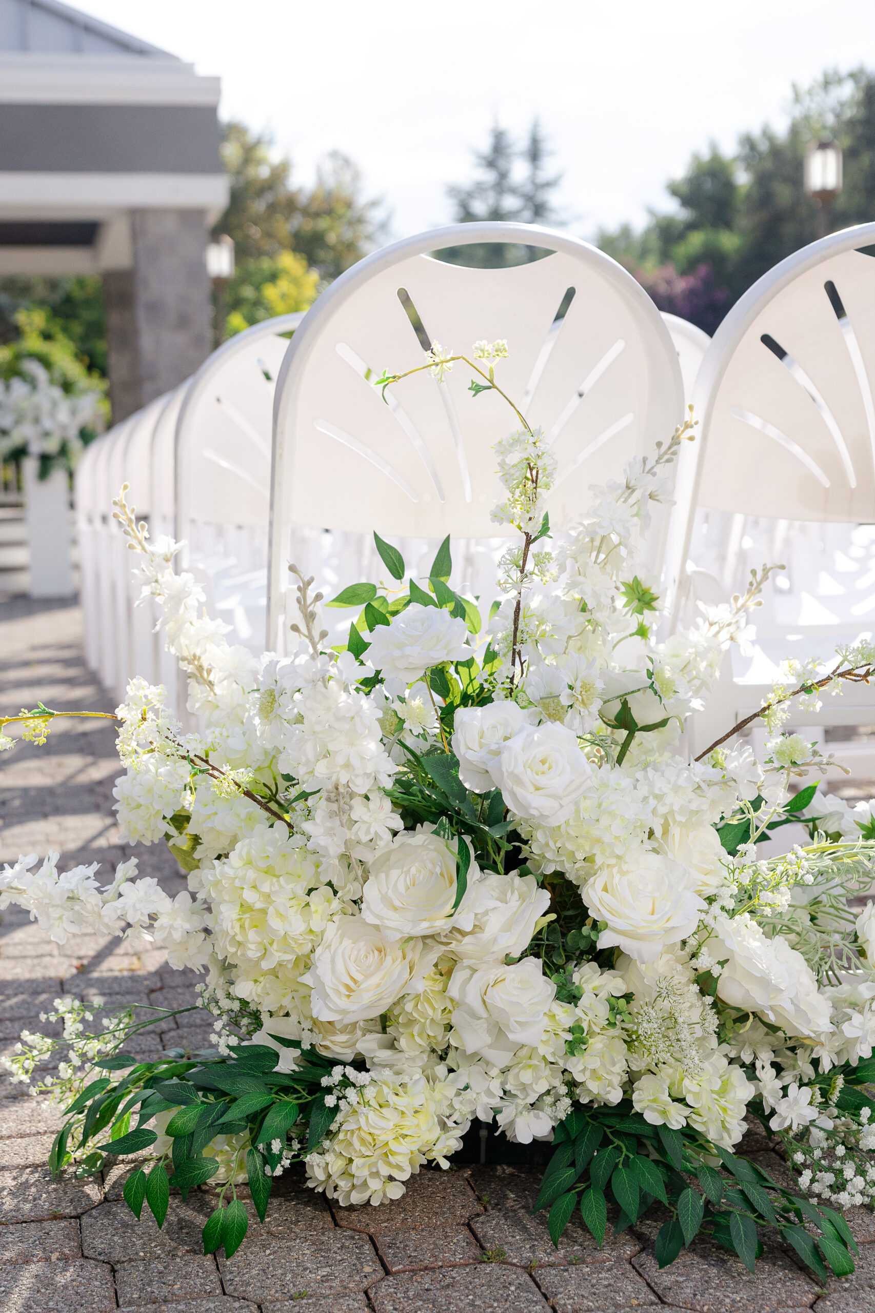 NJ Bridgewater Manor Outdoor Reception