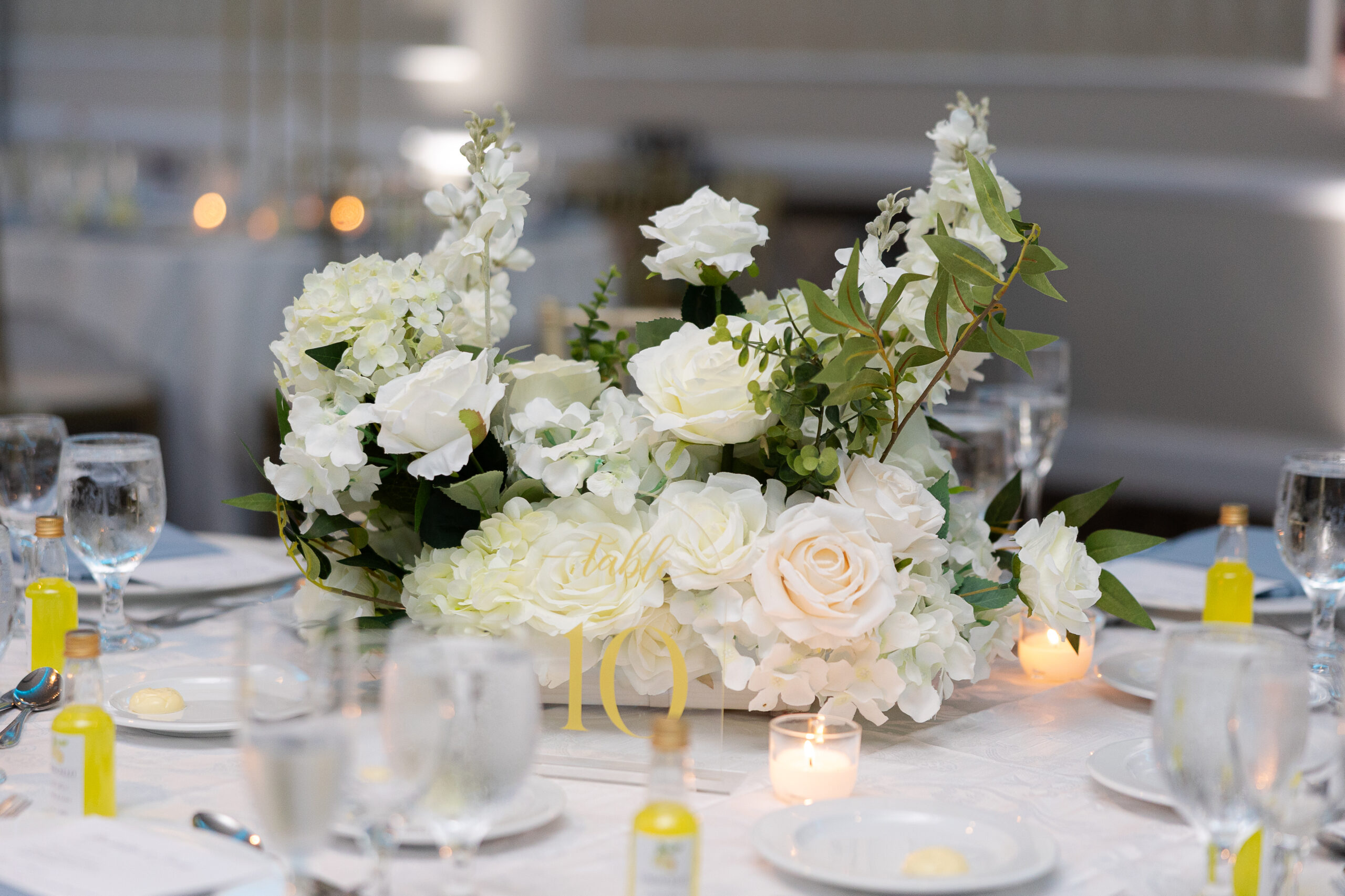 Wedding reception at Bridgewater Manor NJ