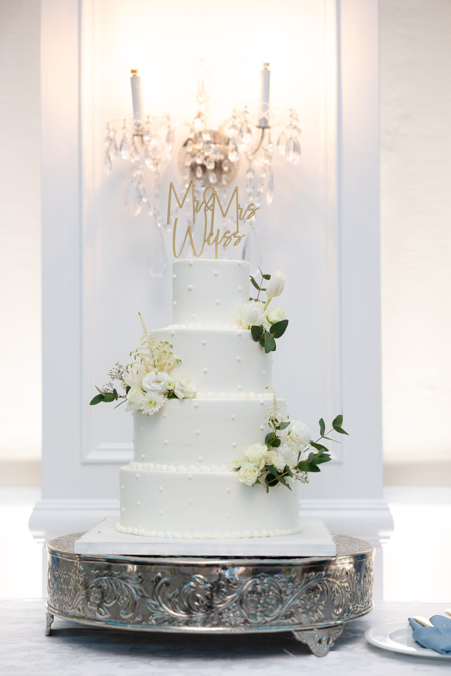 Wedding reception at Bridgewater Manor NJ