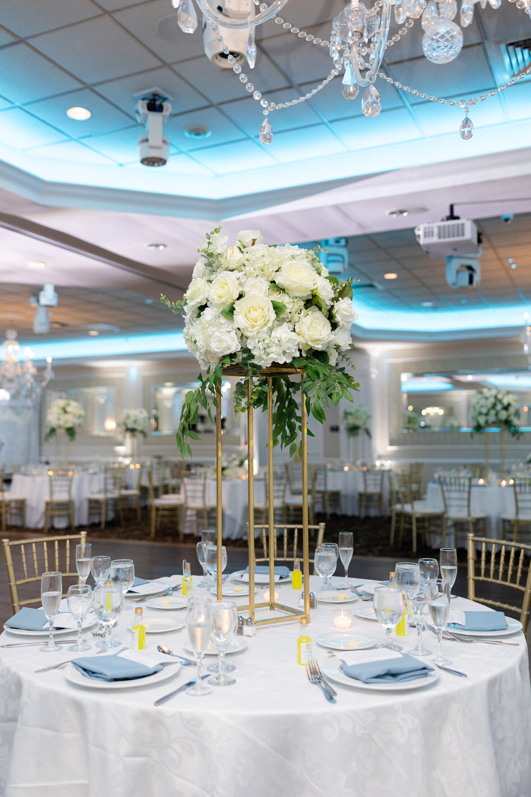 Wedding reception at Bridgewater Manor NJ