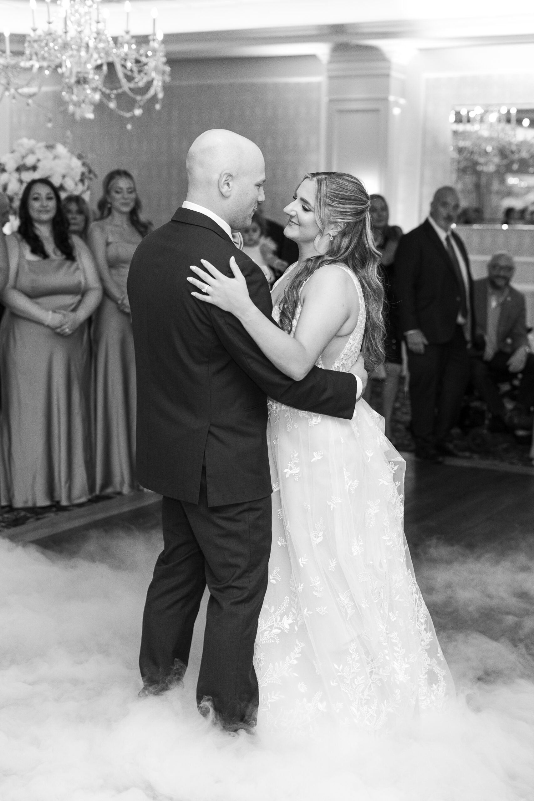 Wedding reception at Bridgewater Manor NJ First Dance