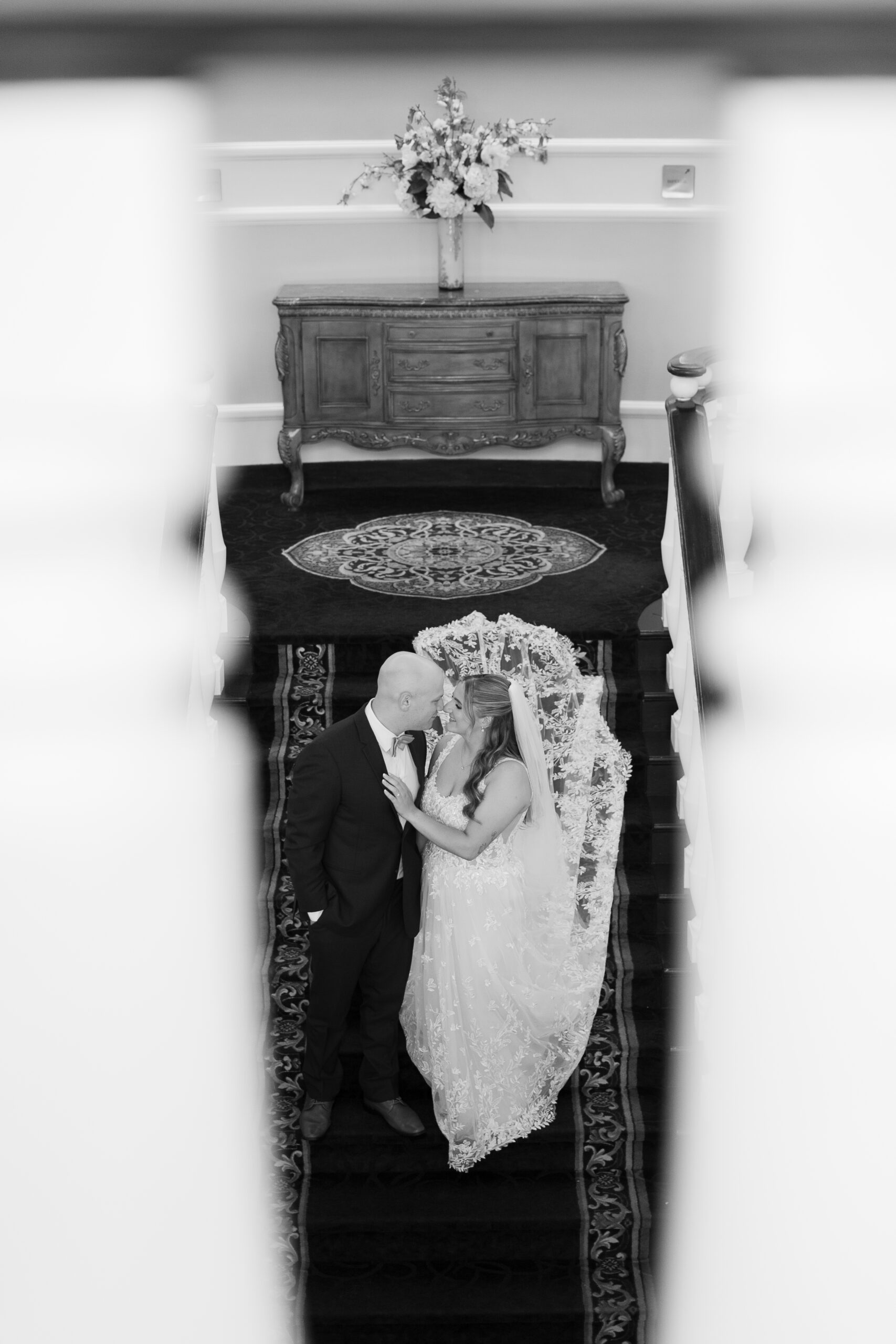 Bridgewater Manor Indoor Wedding Venue Portraits