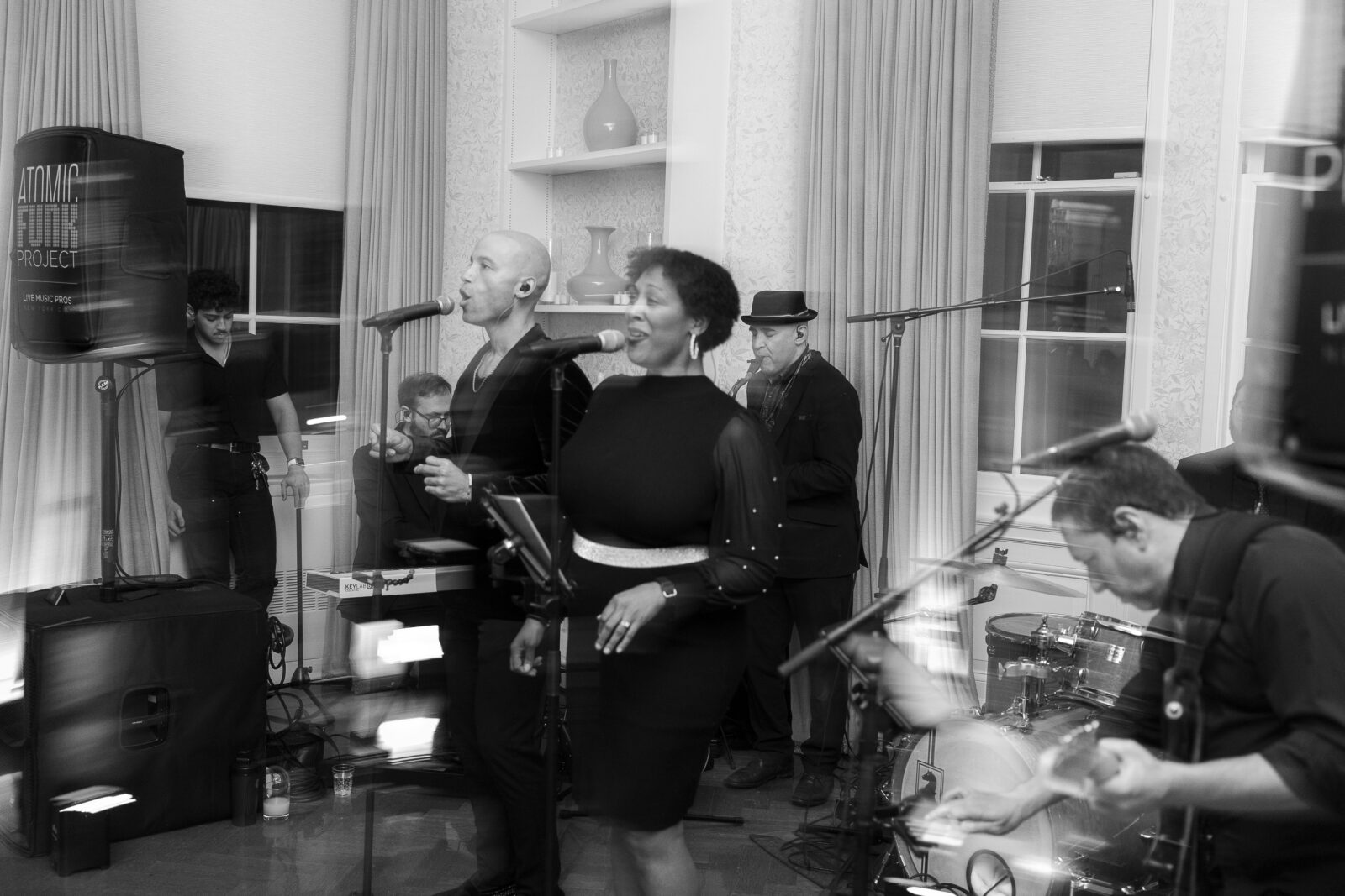 Reception speak at Harold Pratt House wedding