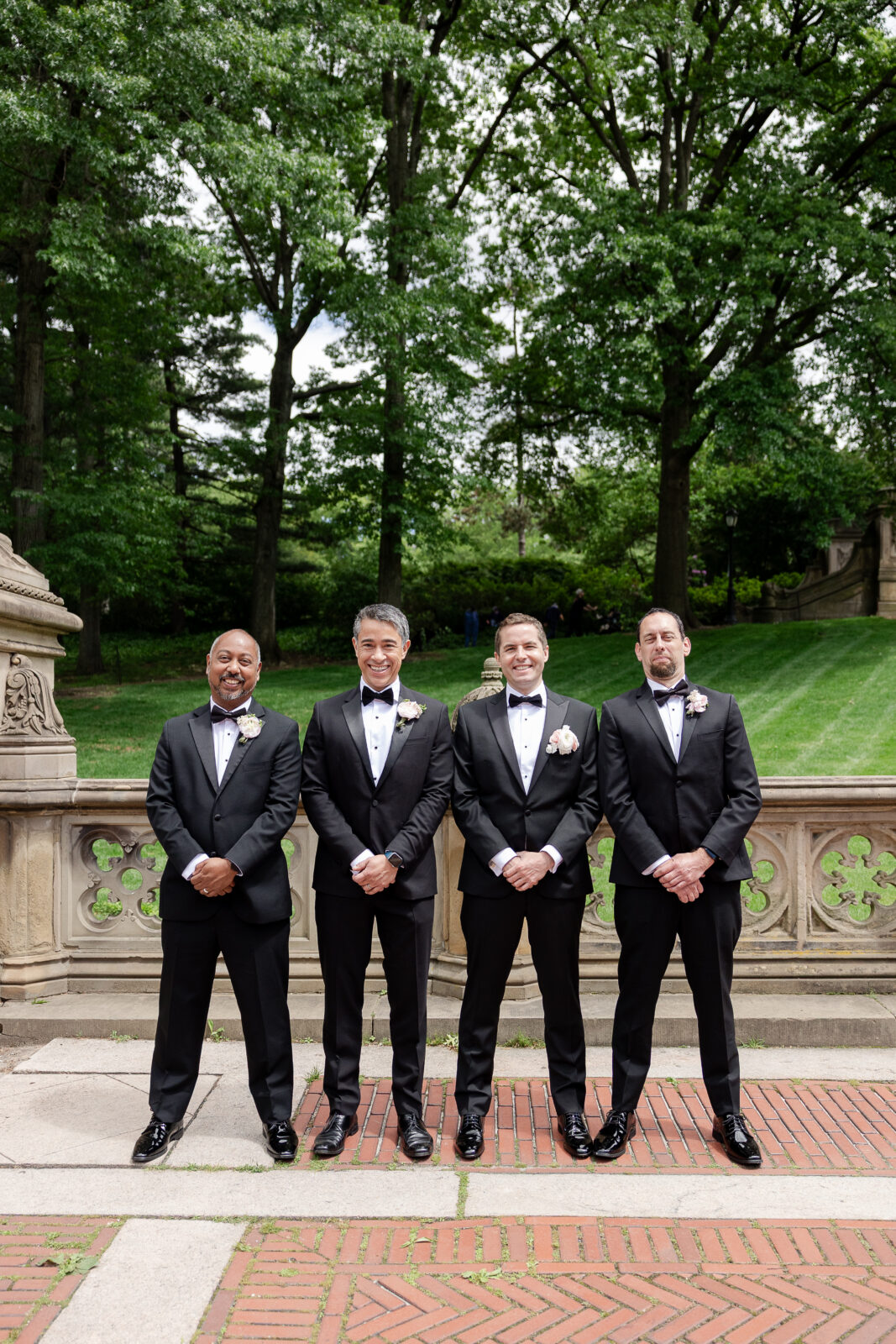 NYC Groomsment at Central Park