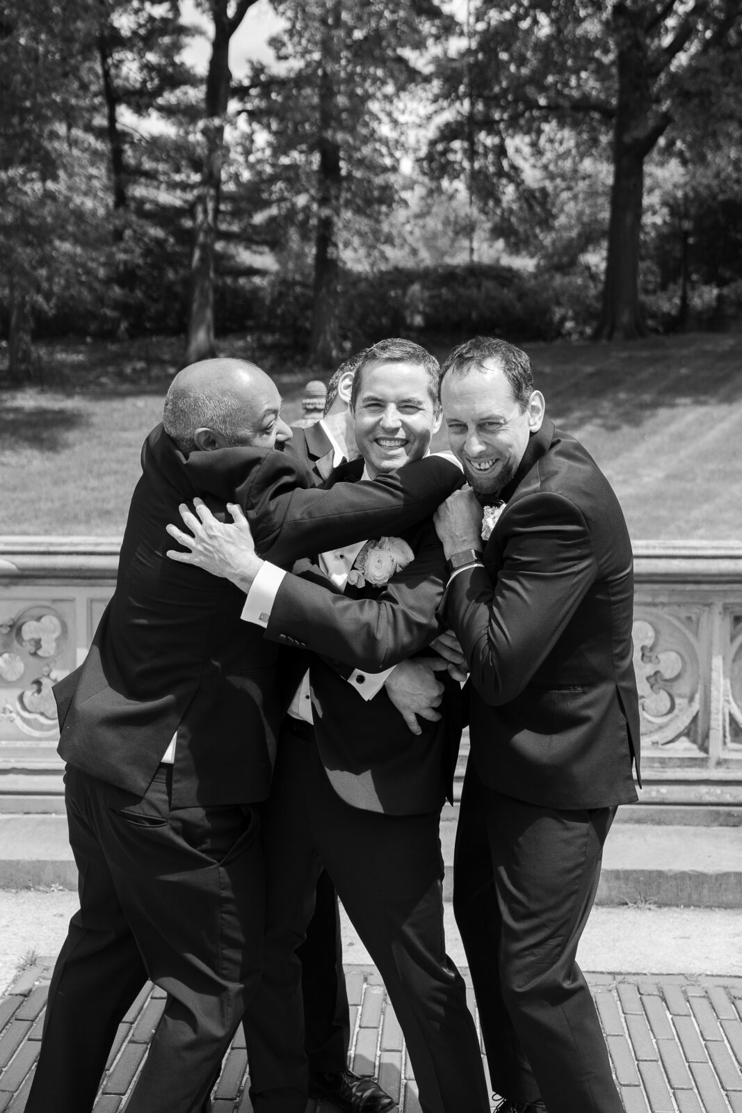 NYC Groomsment at Central Park