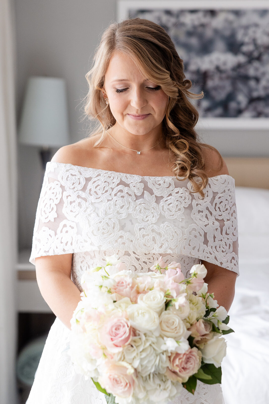 Bride portraits for Harold Pratt house Wedding