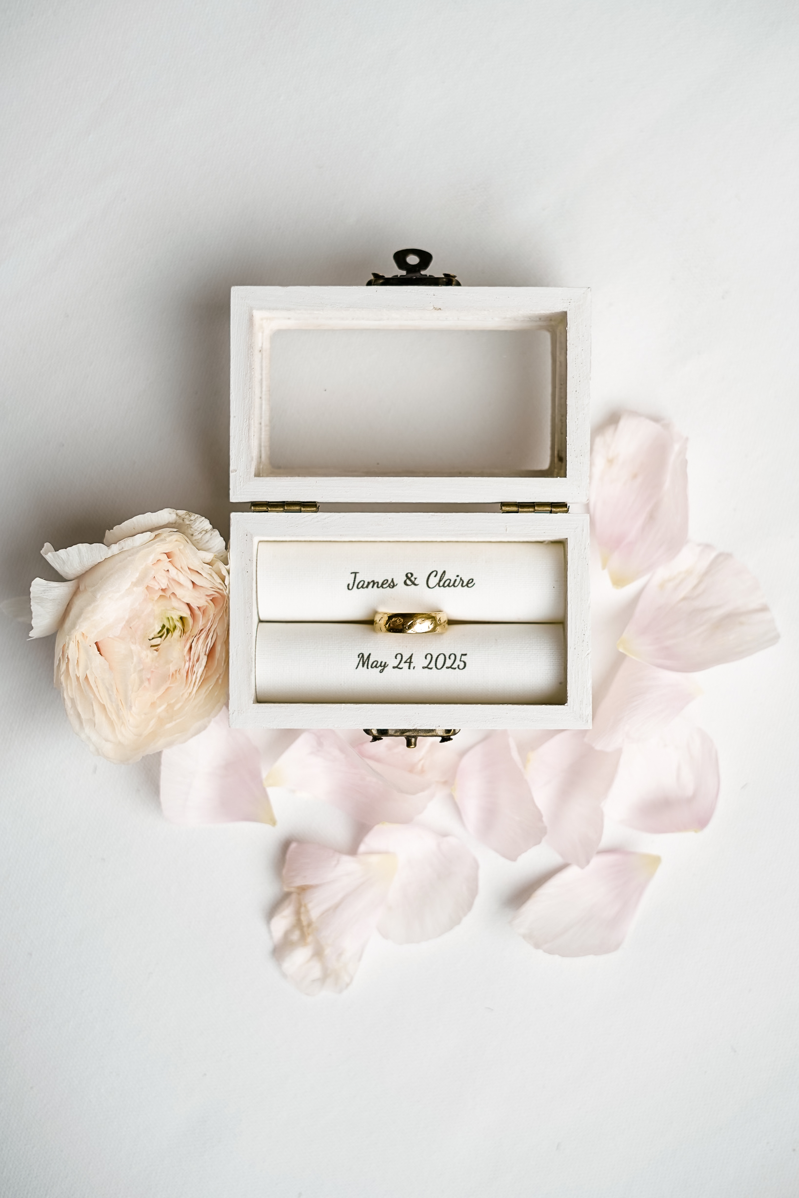 Wedding details at Loews Regency Hotel suite NYC