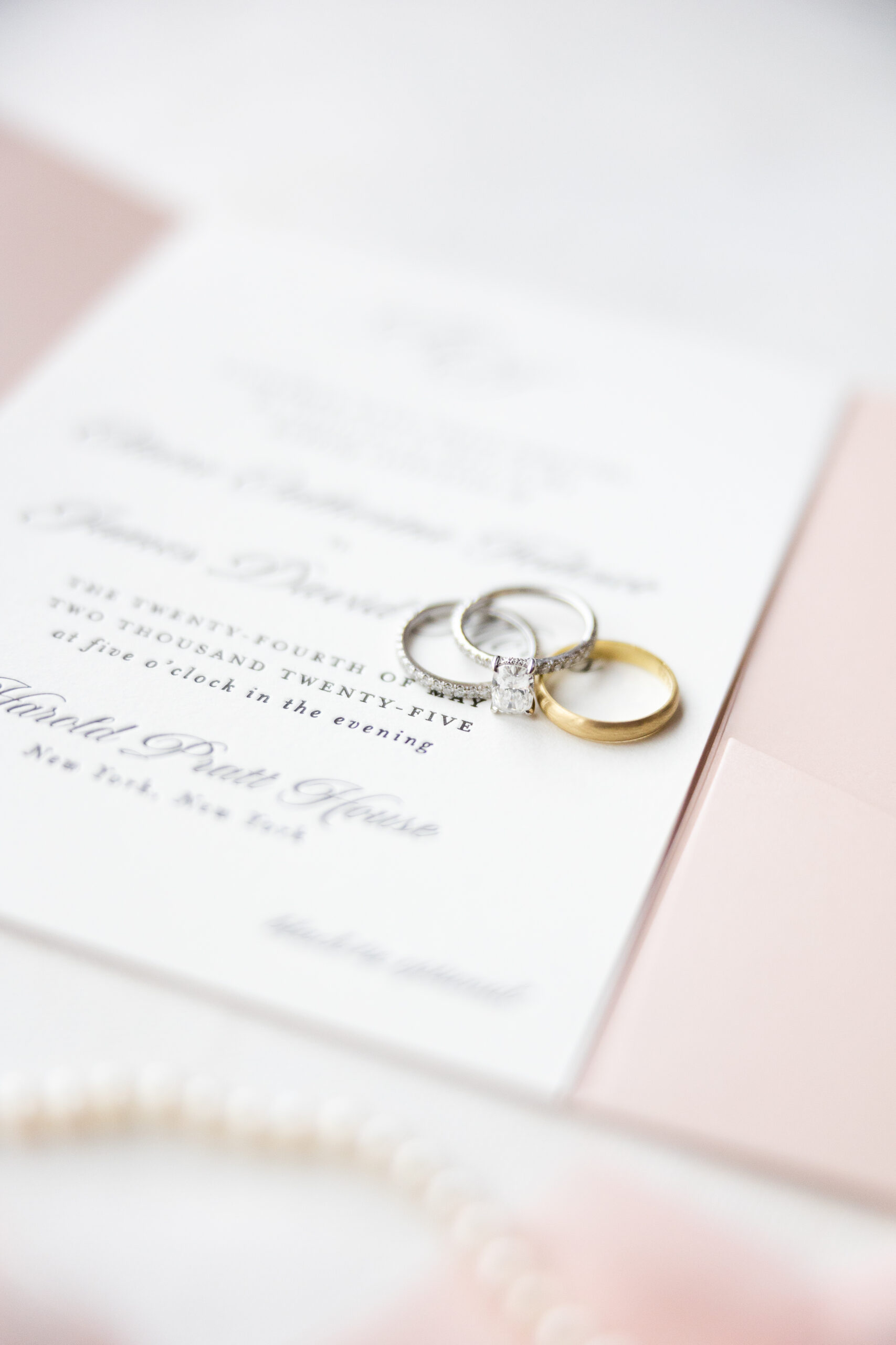 Wedding details at Loews Regency Hotel suite NYC