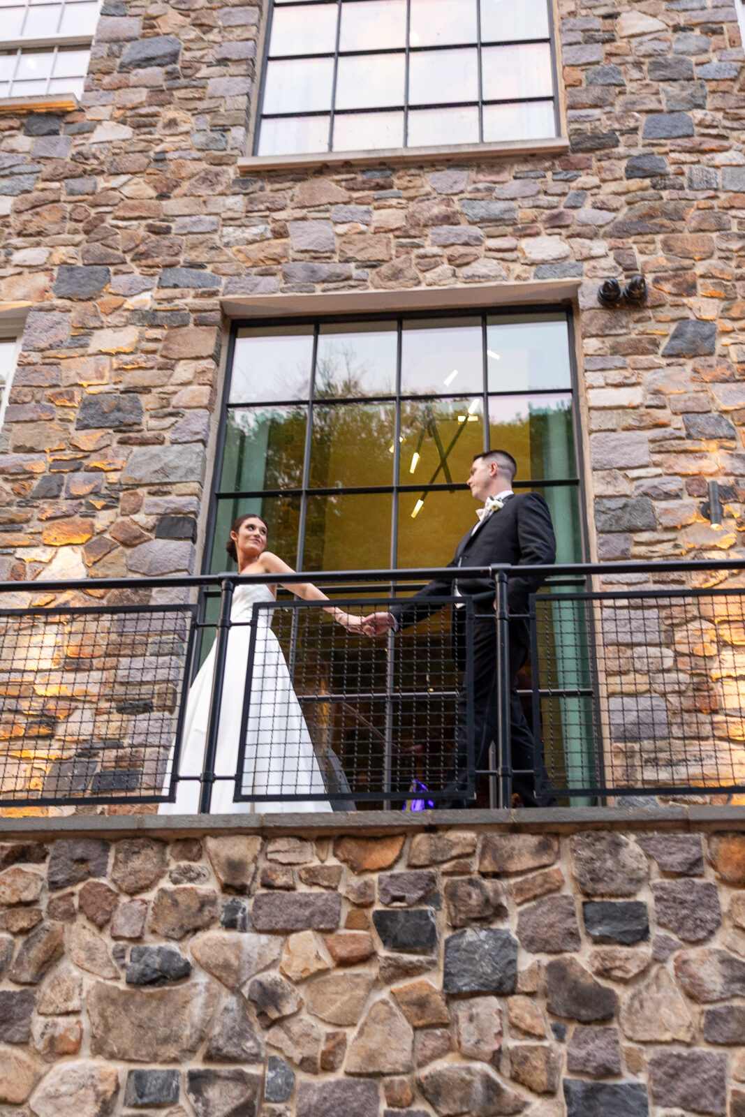 Sunset portraits with soft evening lights at River House at Odette's