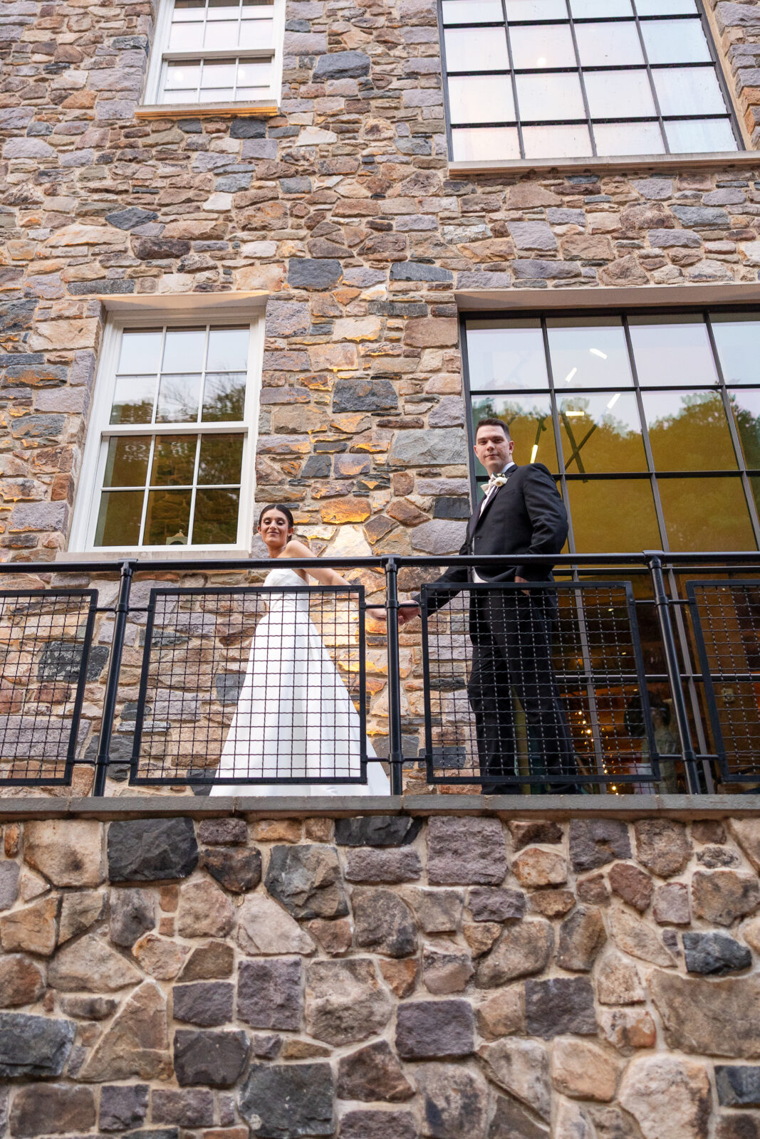 Sunset portraits with soft evening lights at River House at Odette's