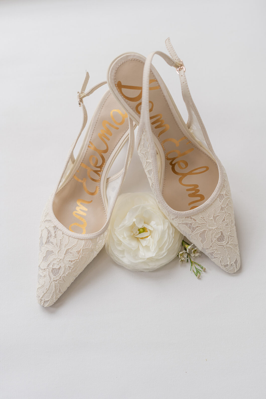 Bridal wedding shoes at River House at Odette’s