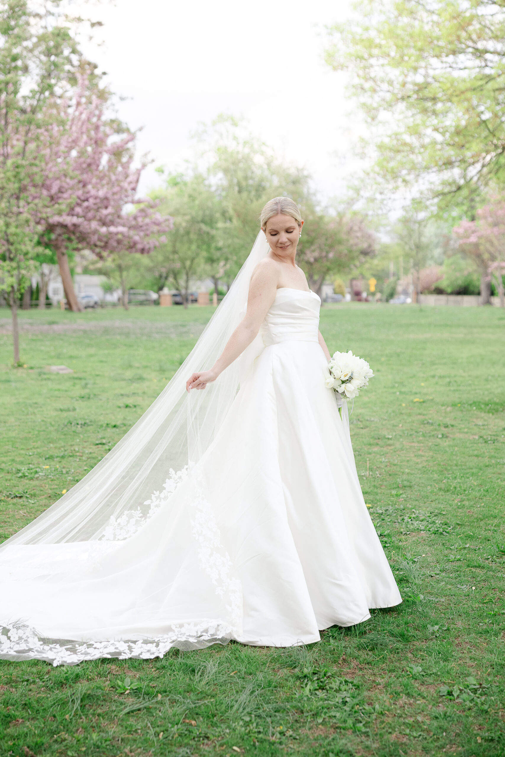 Bride wedding portraits at VIP Country Club