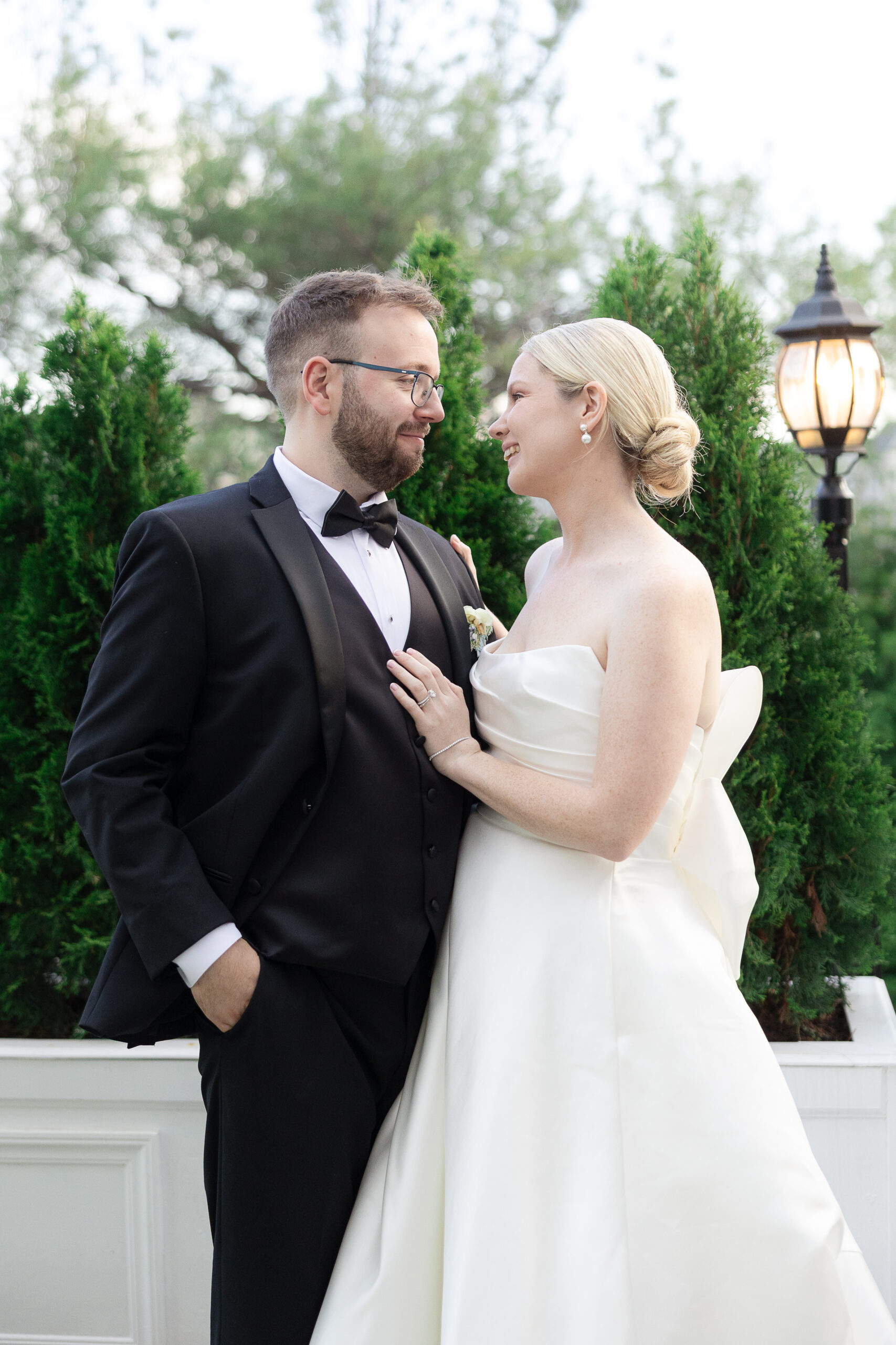 Bride and groom wedding portraits at VIP Country Club Wedding