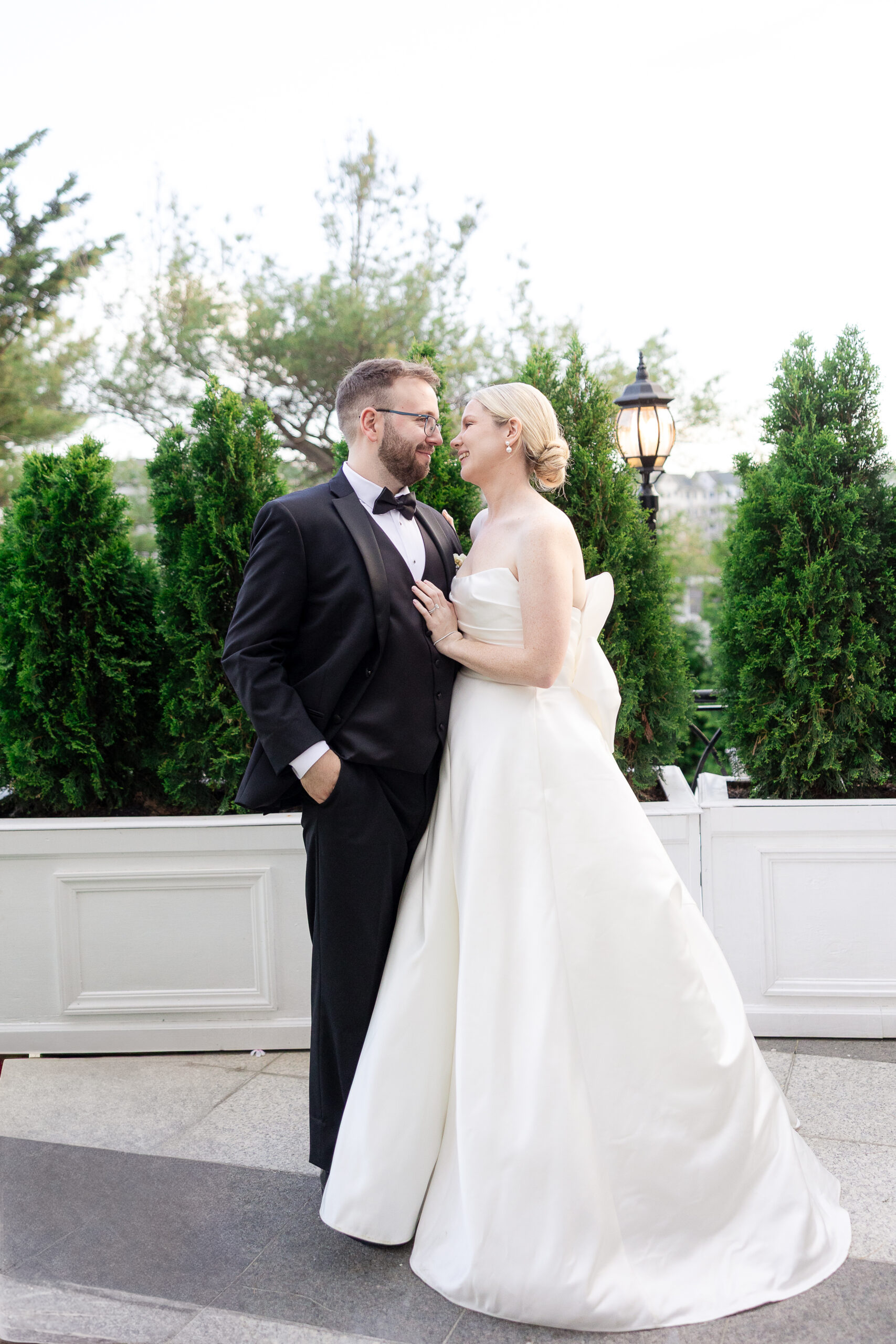 Bride and groom wedding portraits at VIP Country Club