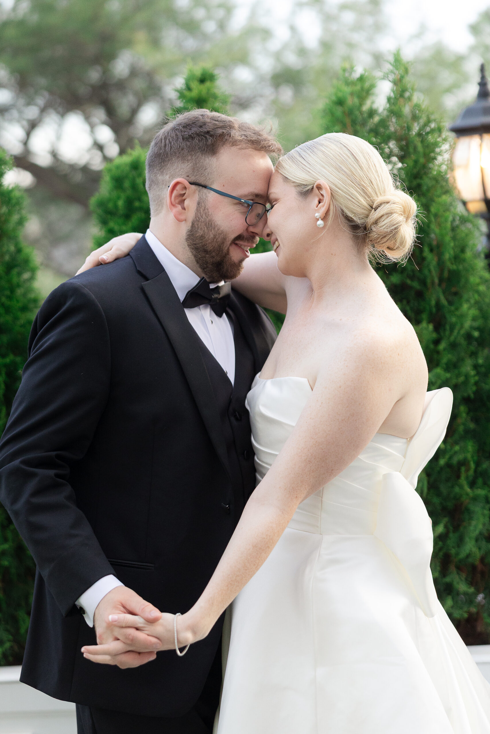 Bride and groom wedding portraits at VIP Country Club Wedding