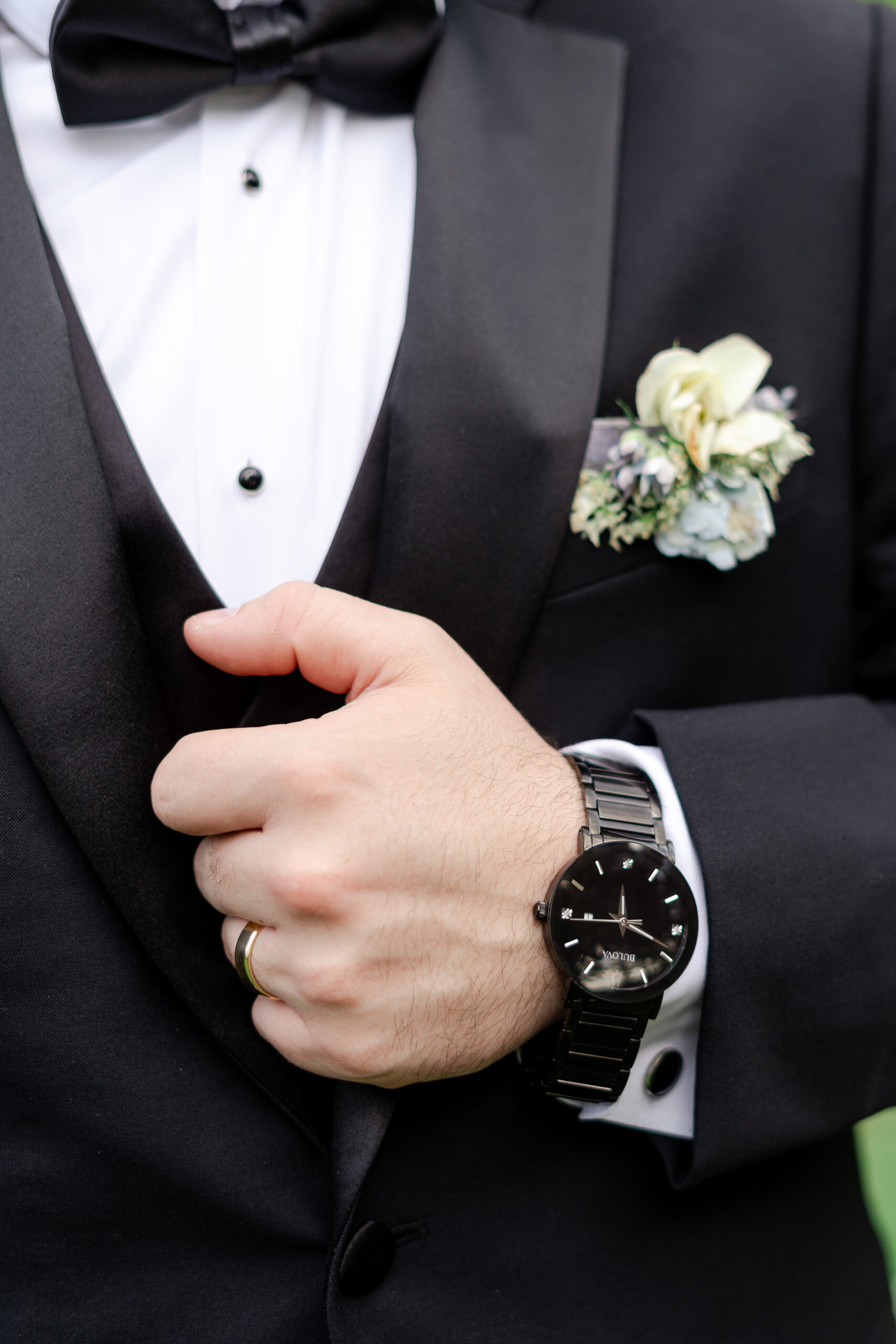 Groom portraits at VIP Country Club Wedding