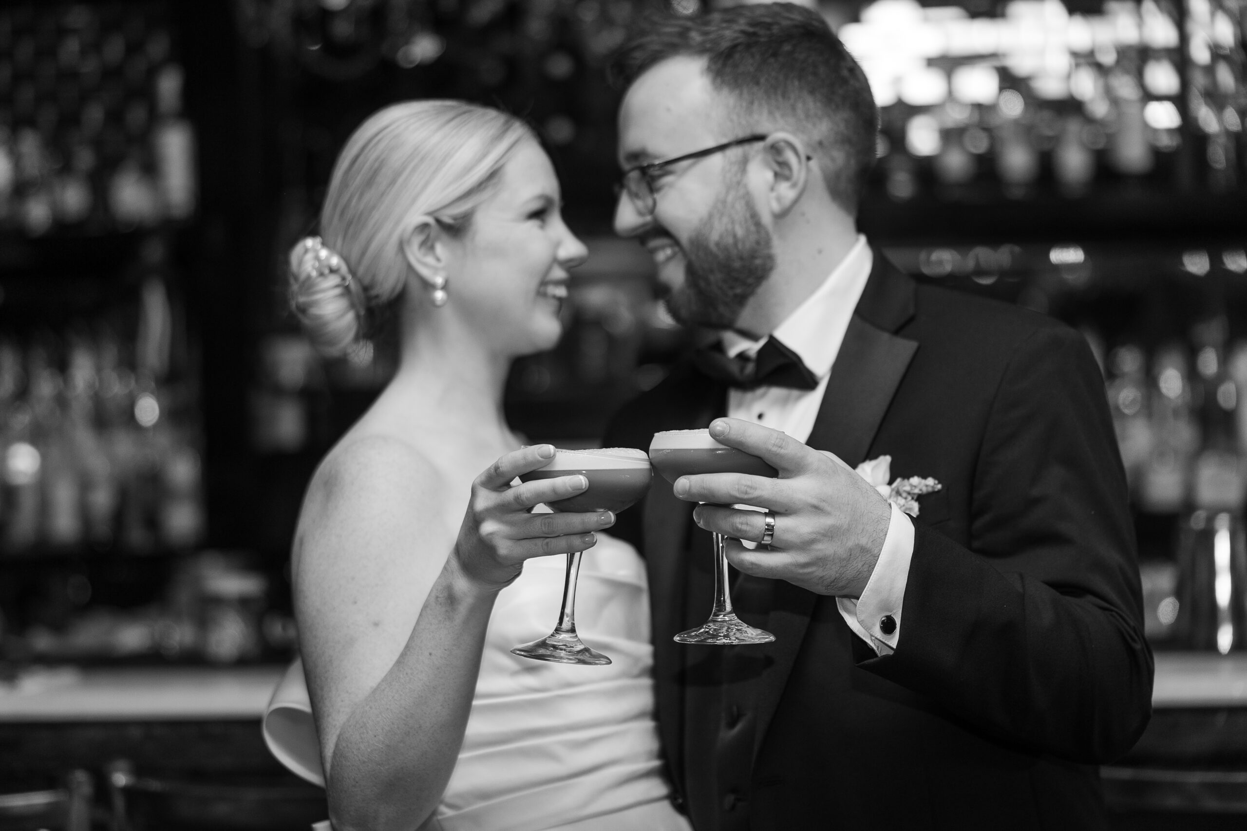 Bride and groom wedding portraits at VIP Country Club